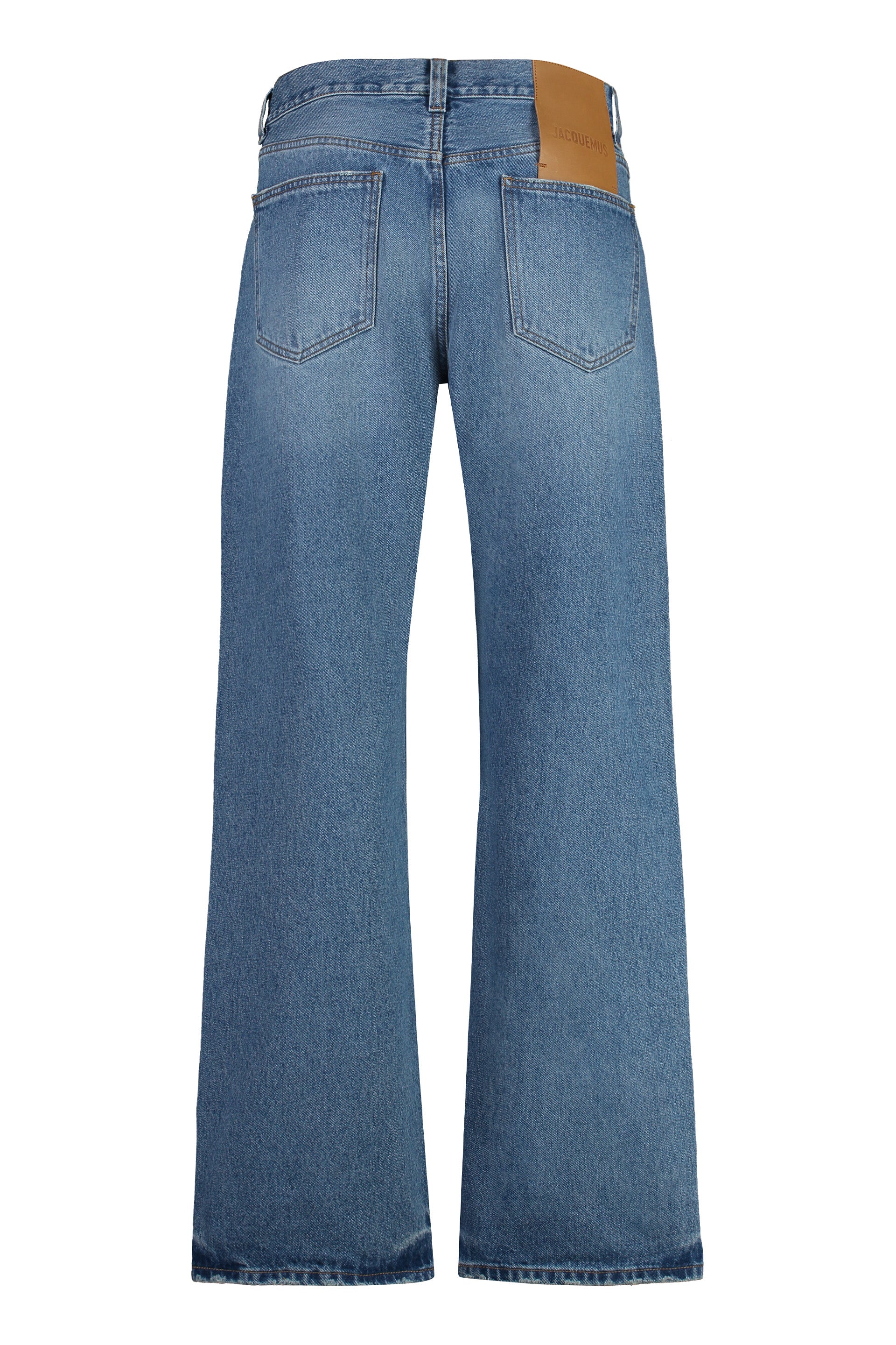 Nîmes 5-pocket straight-leg jeans