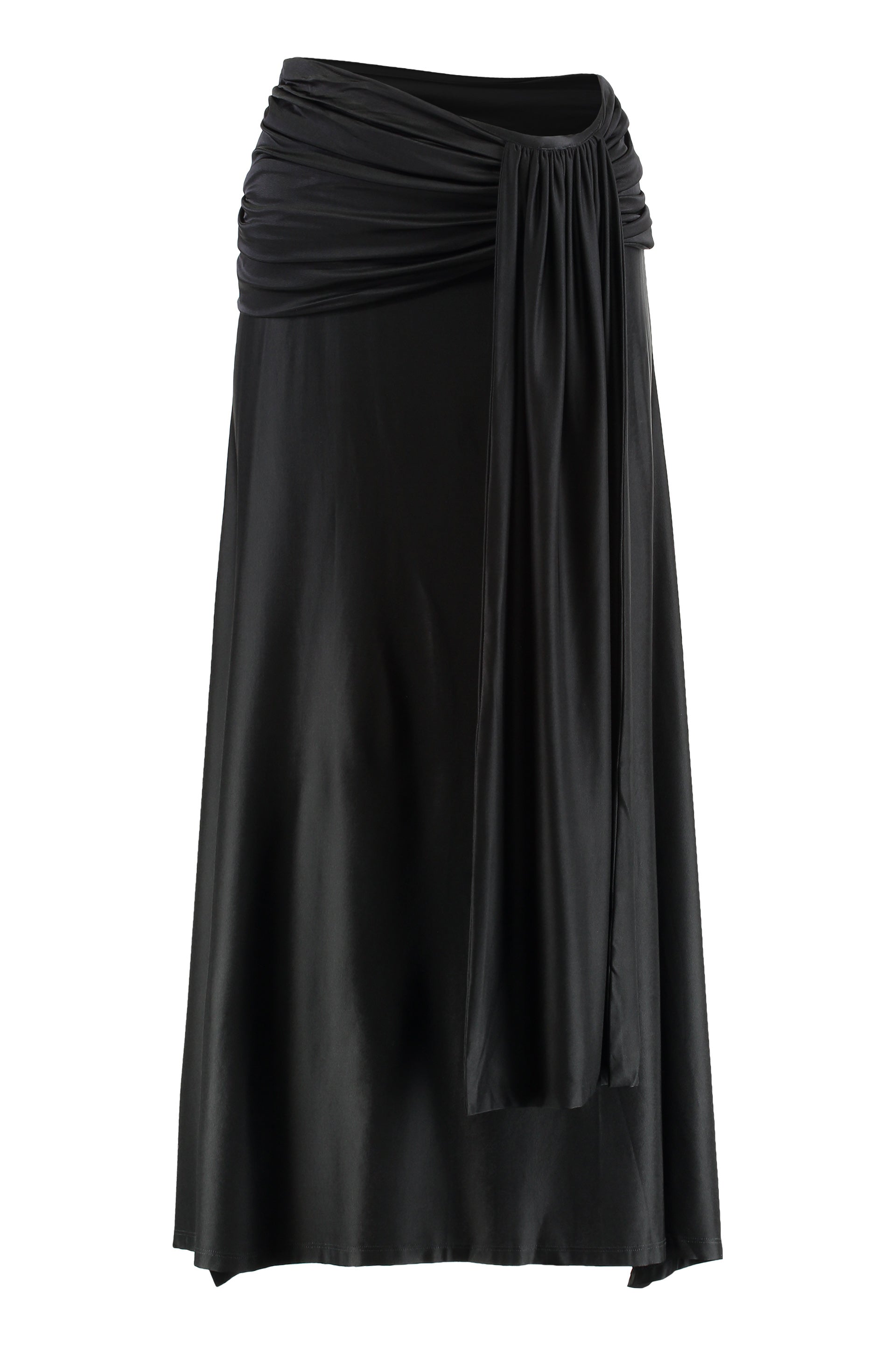 Satin skirt