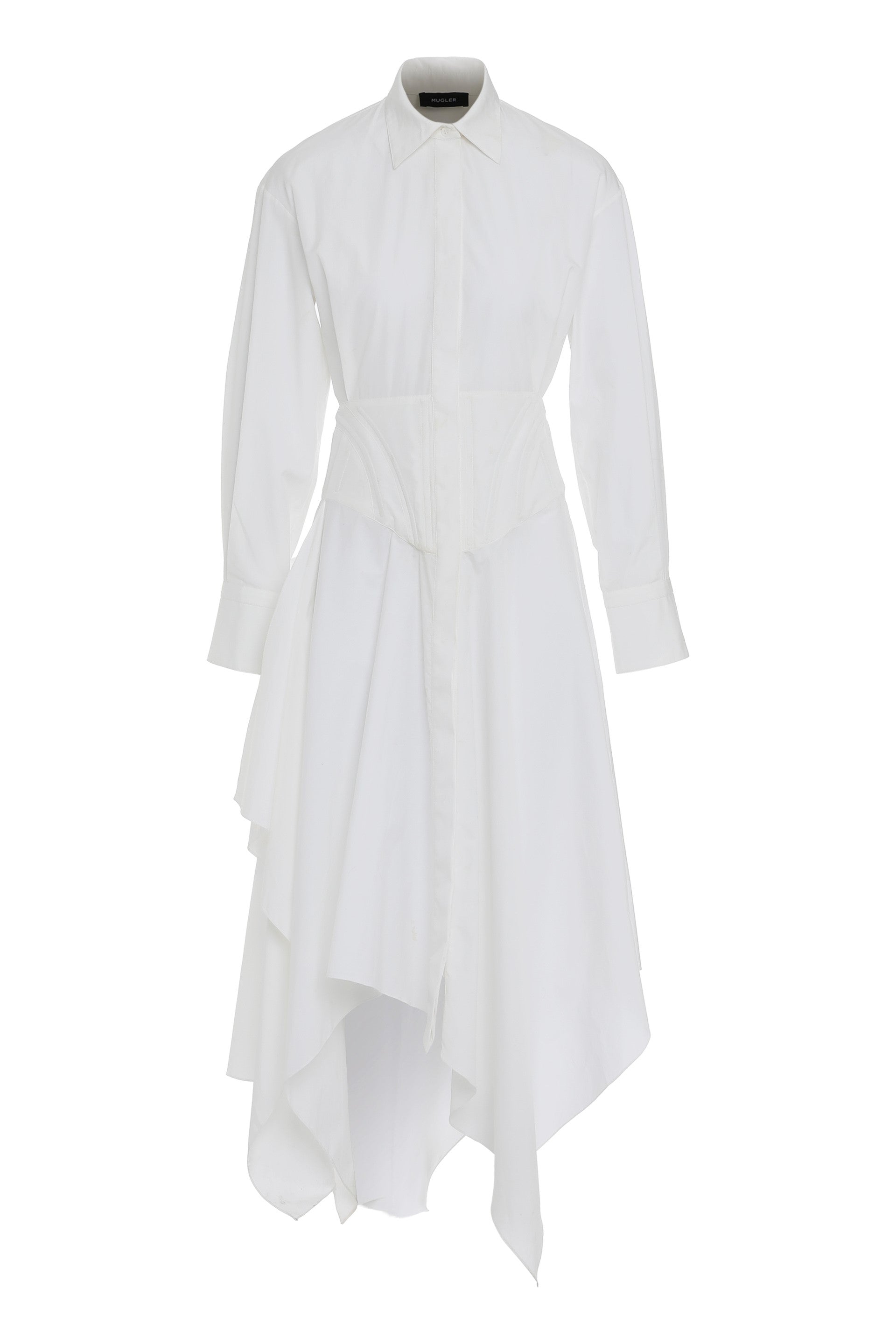 Cotton poplin shirtdress
