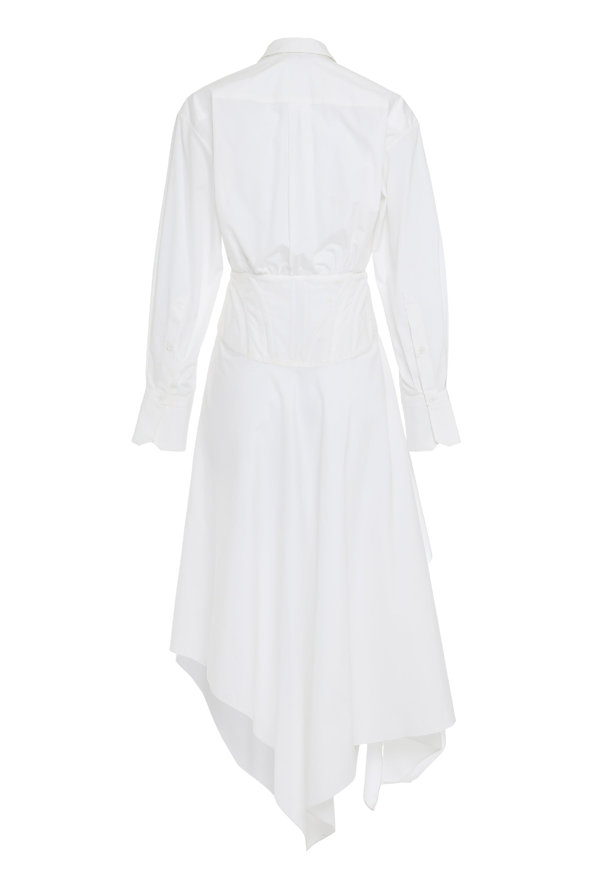 Cotton poplin shirtdress