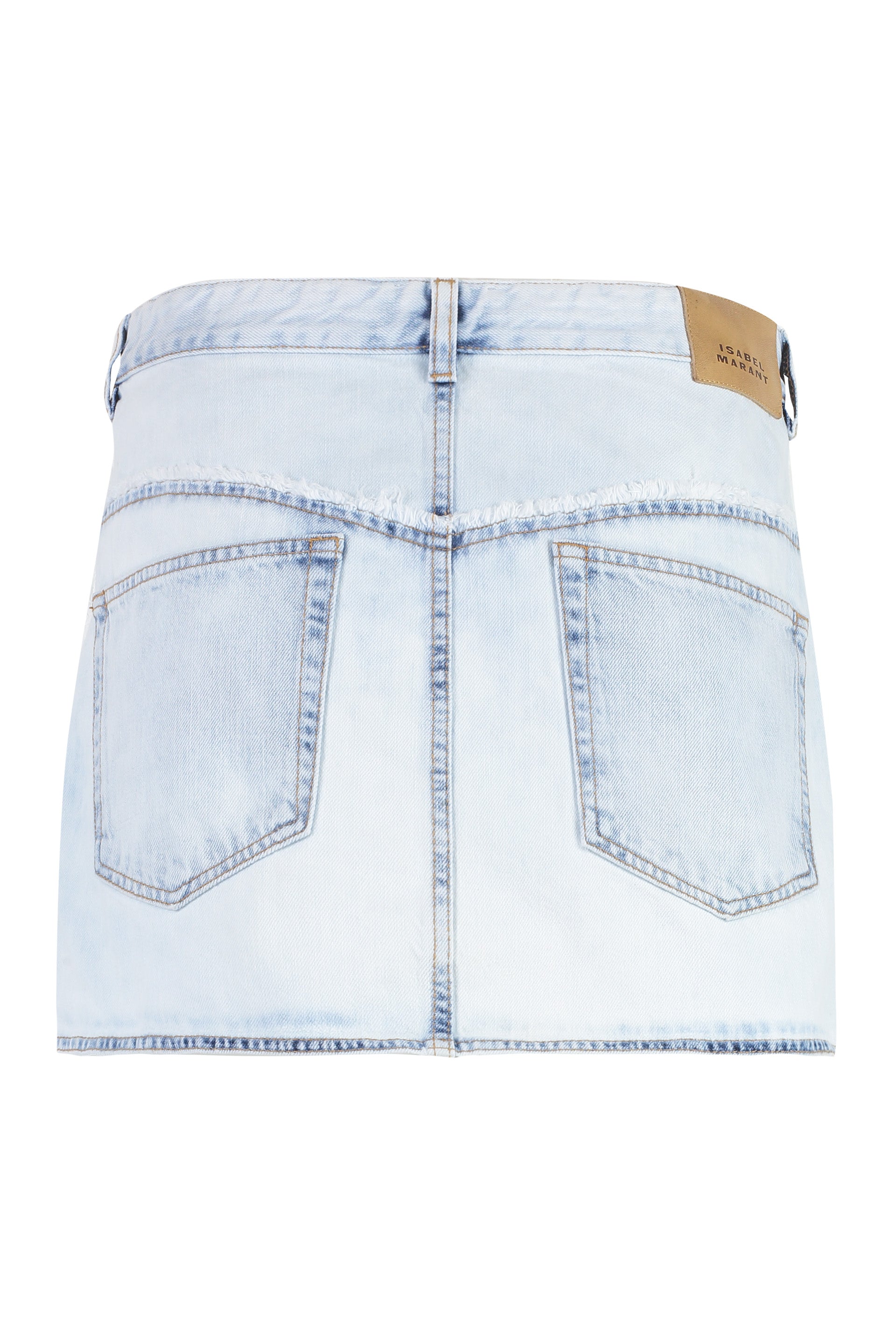 Narsjis Denim Mini Skirt