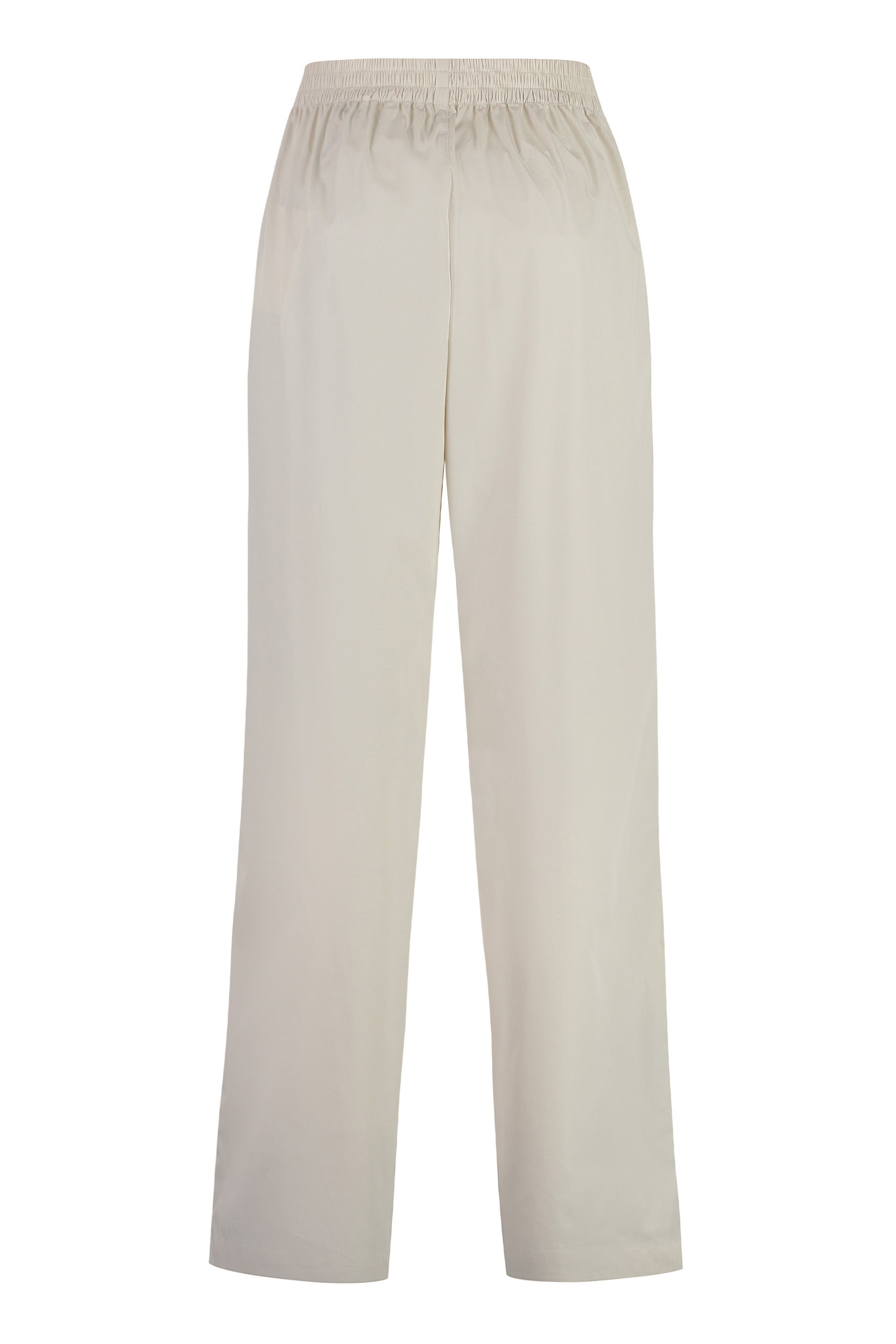 Cotton blend trousers