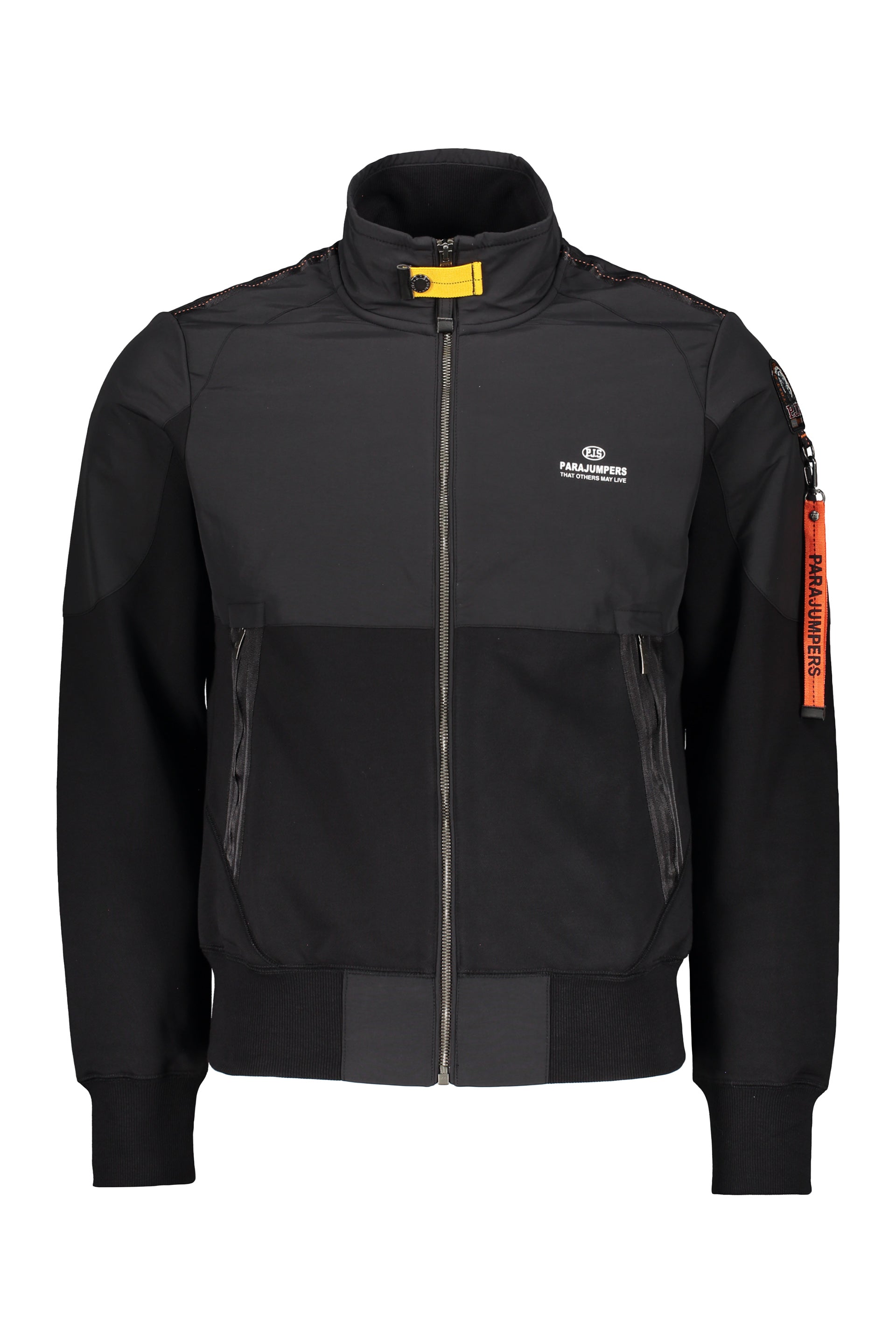 Zip-up hoodie with details