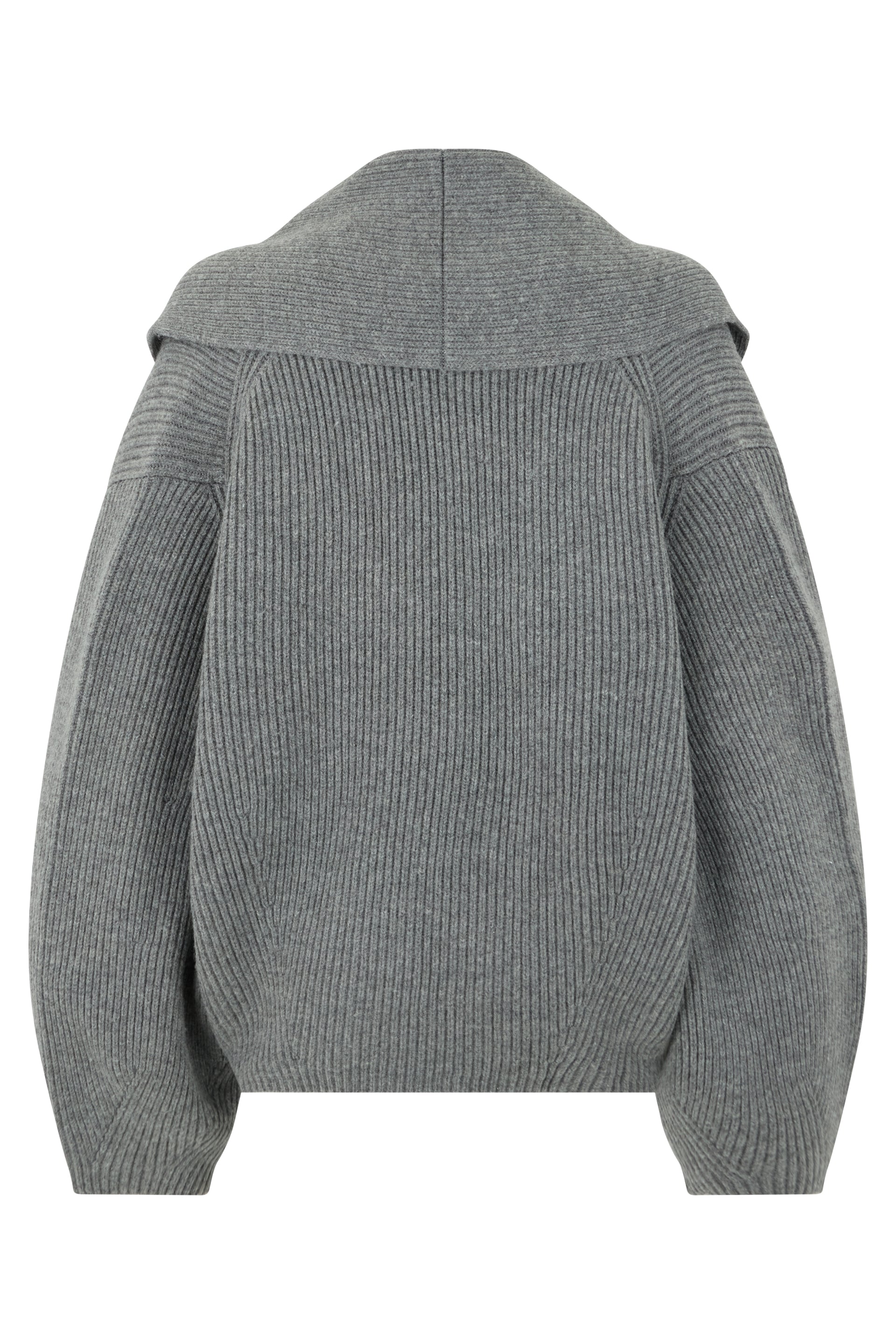 Double Breasted Cardigan in Wool Blend