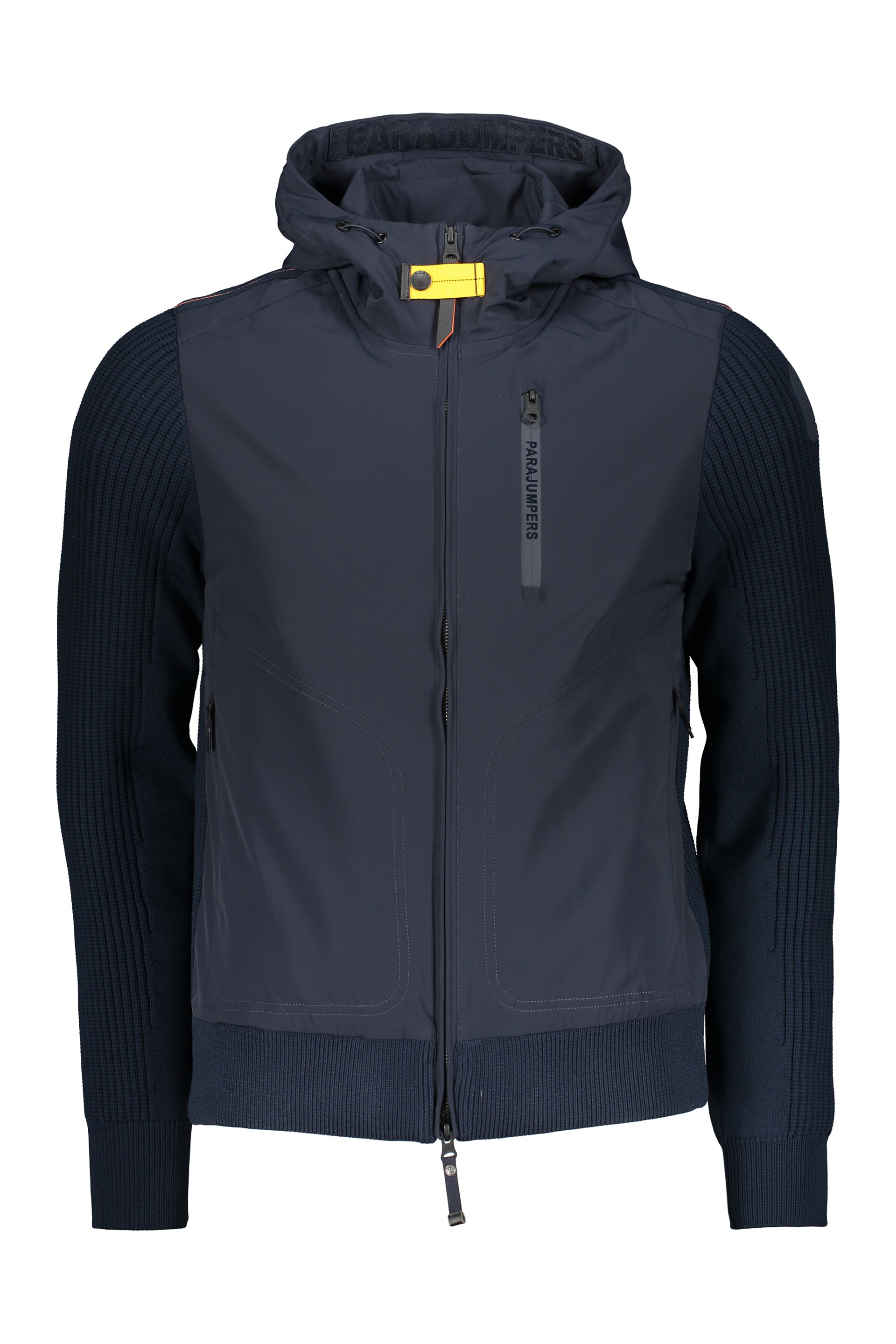 Jacket with a versatile and modern hooded zip.
