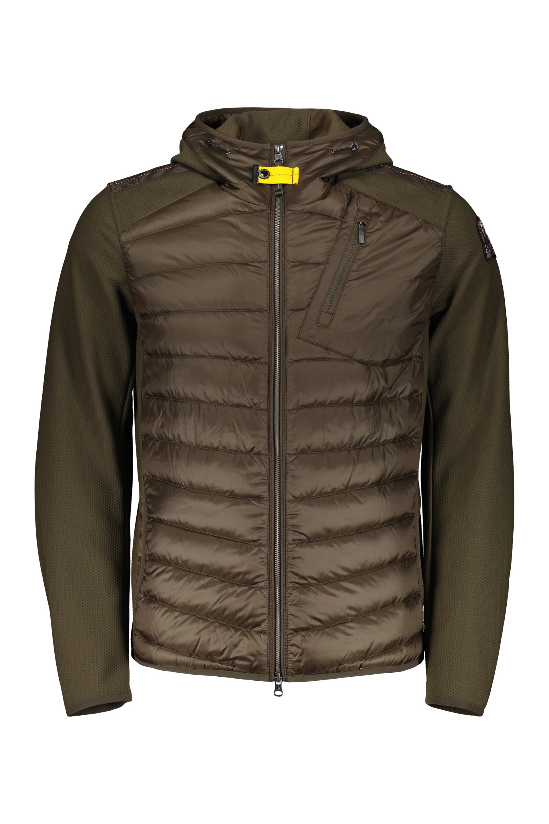 Lightweight quilted jacket with hood