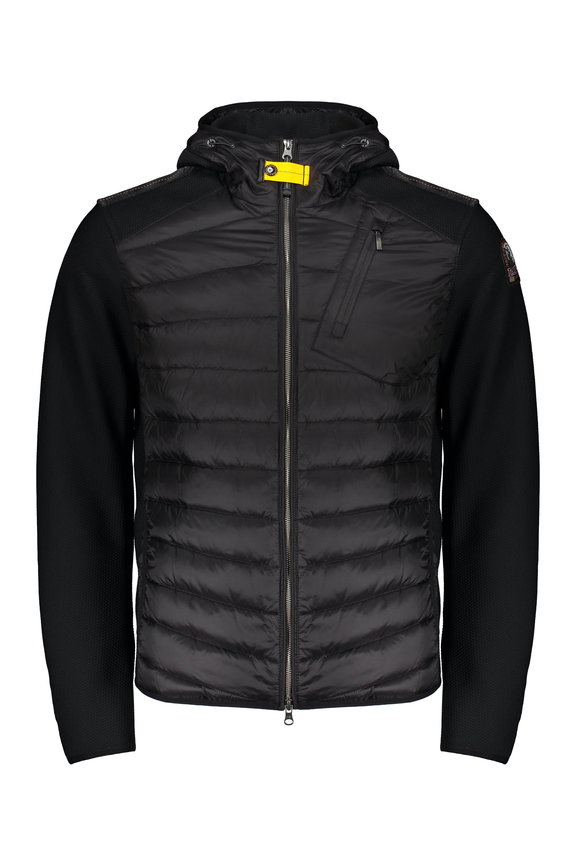 Lightweight quilted jacket with hood