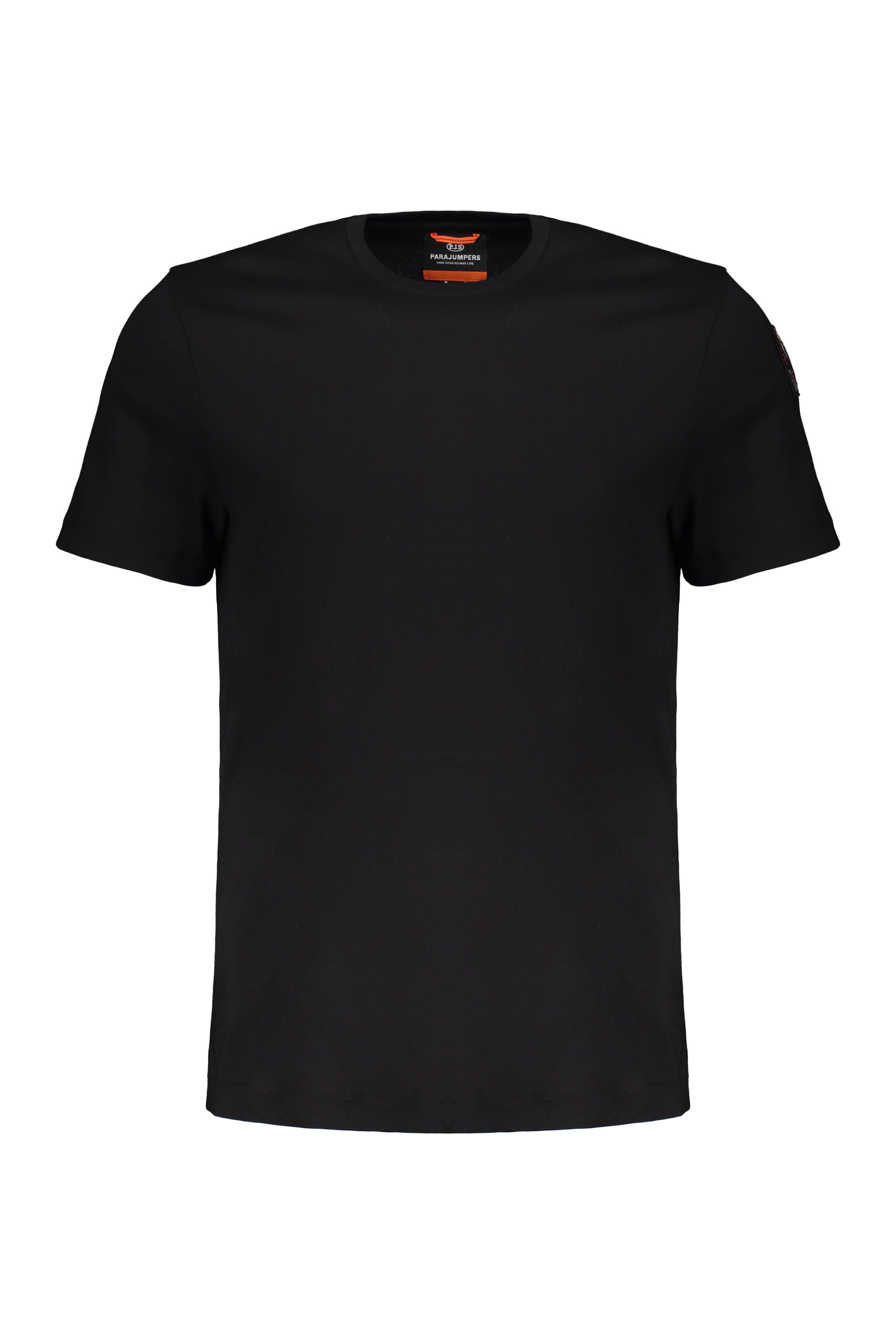 Minimalist black T-shirt, guaranteed everyday comfort