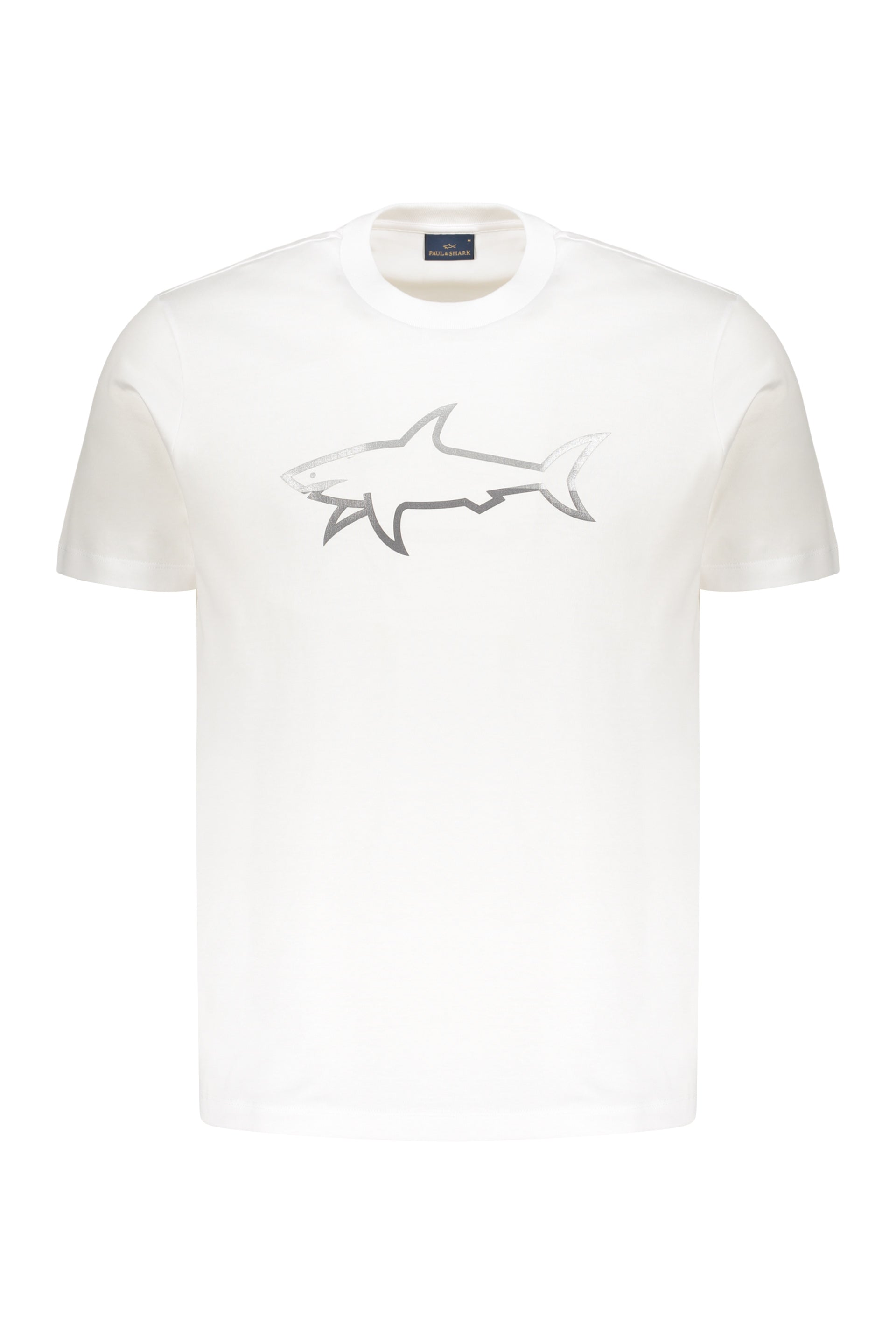 White minimalistic cotton t-shirt