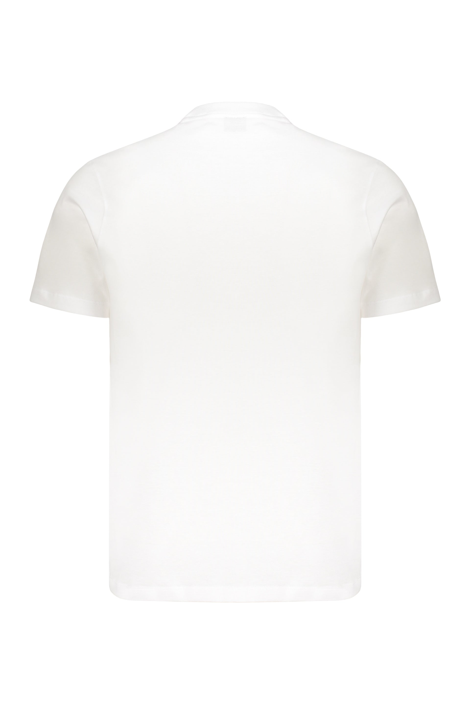 White minimalistic cotton t-shirt