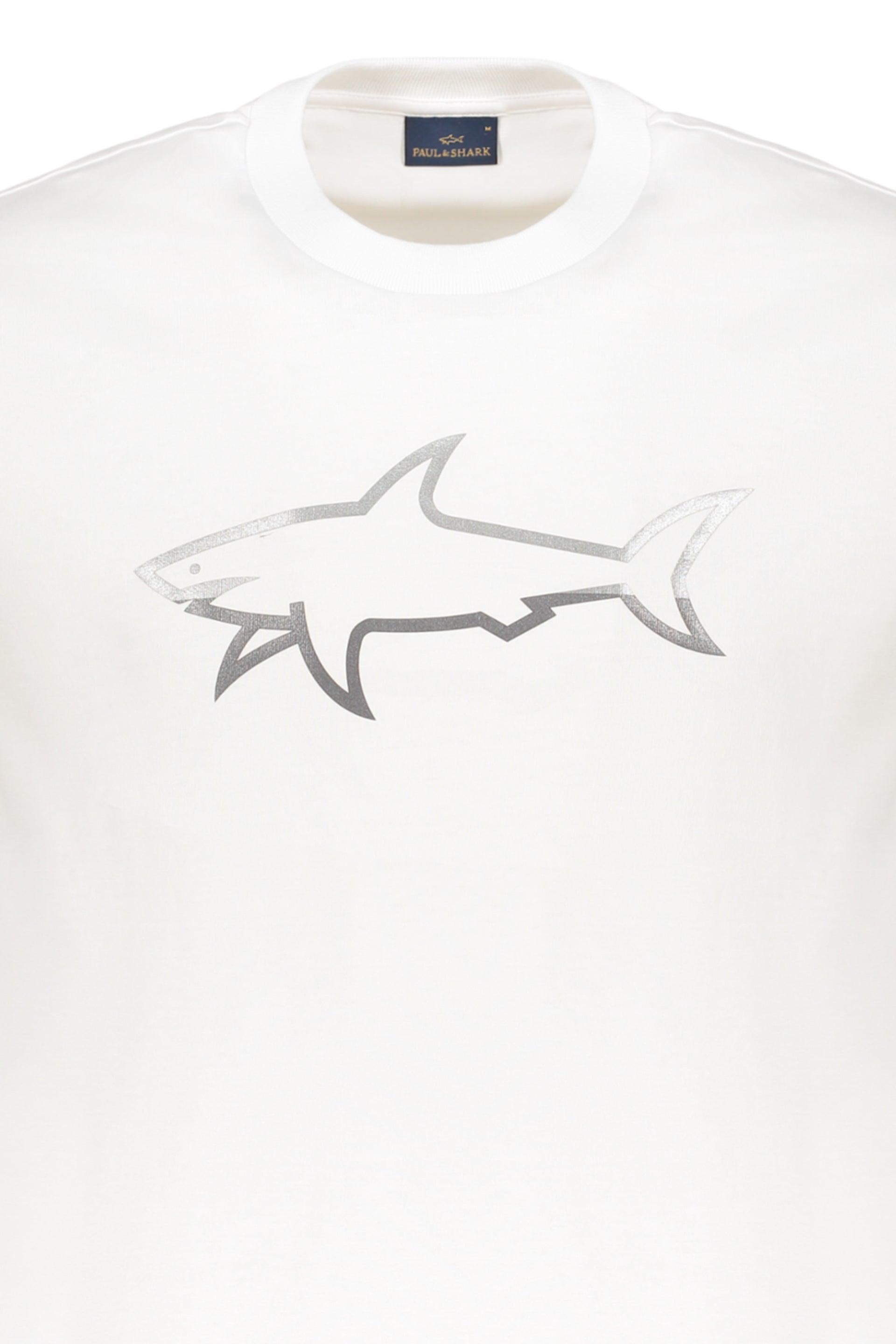 White minimalistic cotton t-shirt