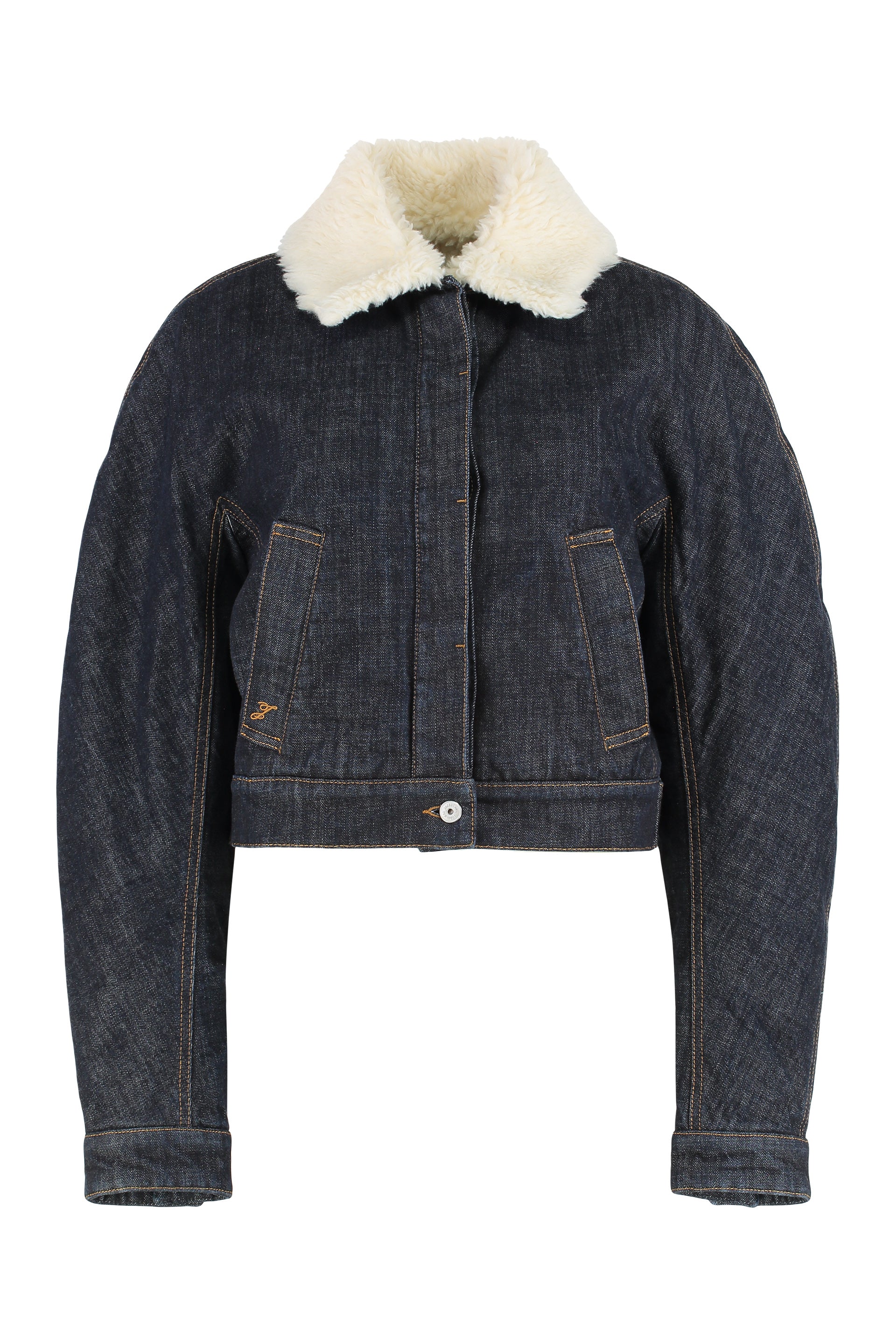 Aviator jacket de-Nîmes Ovalo in denim