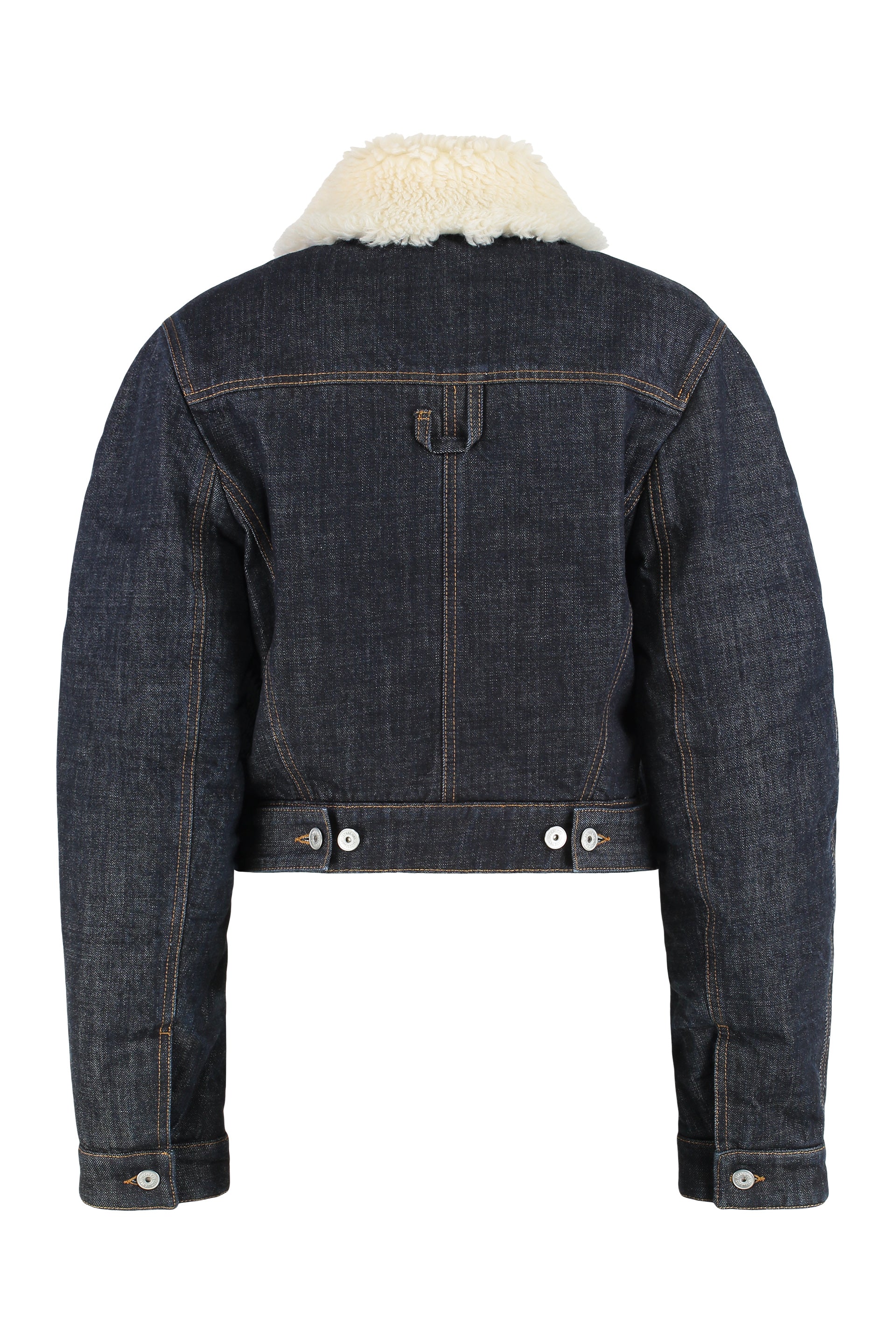 Aviator jacket de-Nîmes Ovalo in denim