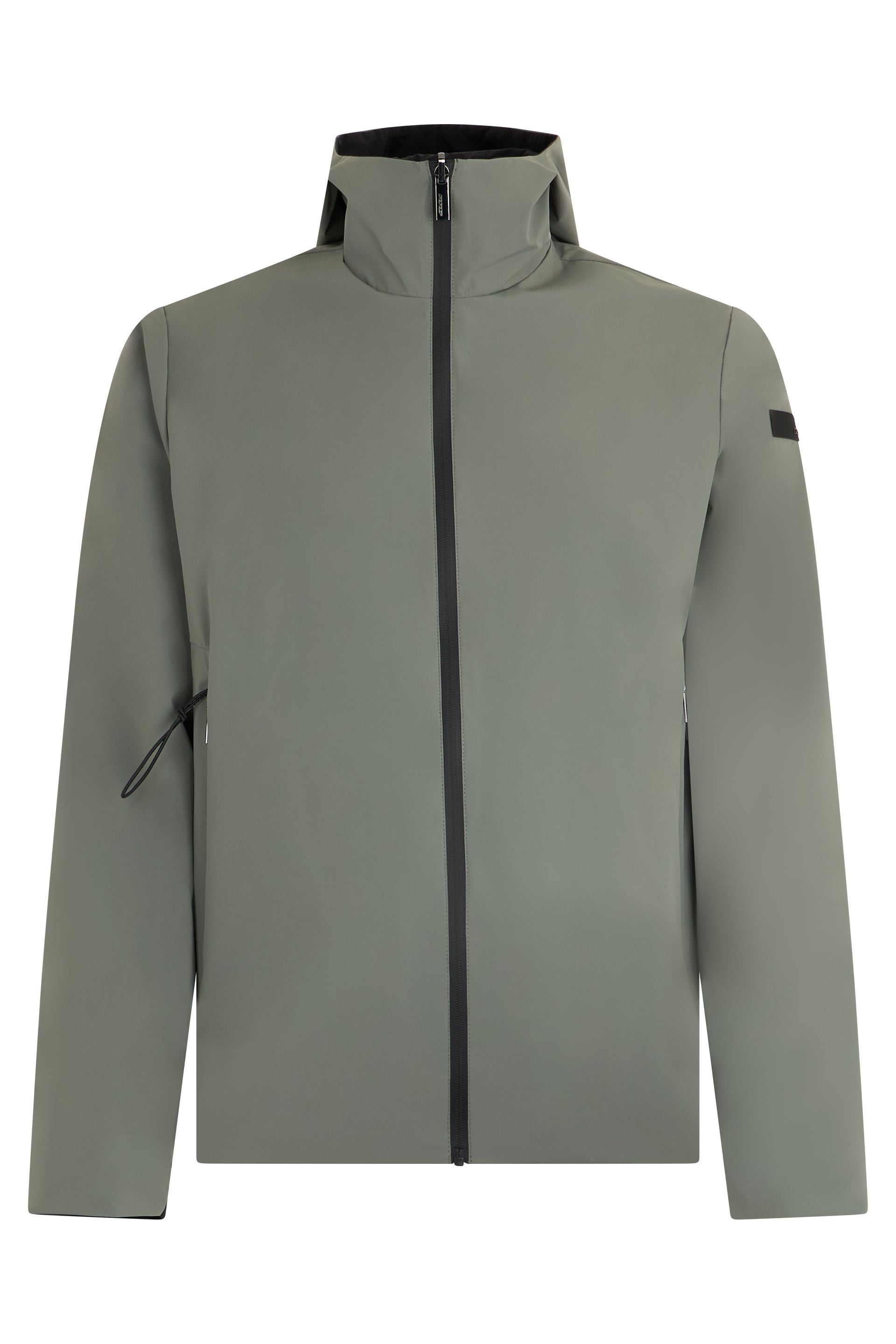 Light jacket with zipper
