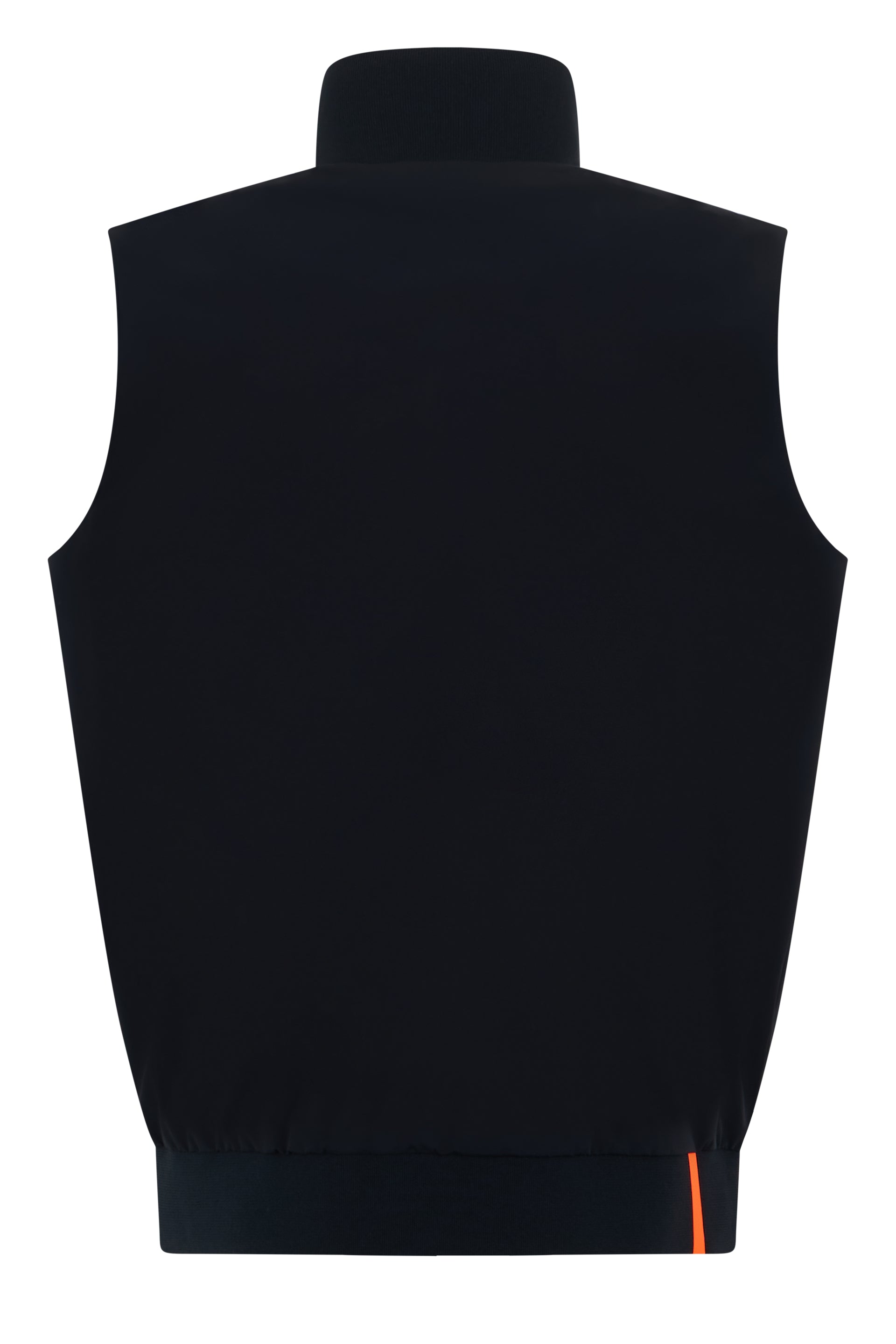 Sleeveless vest with zipper