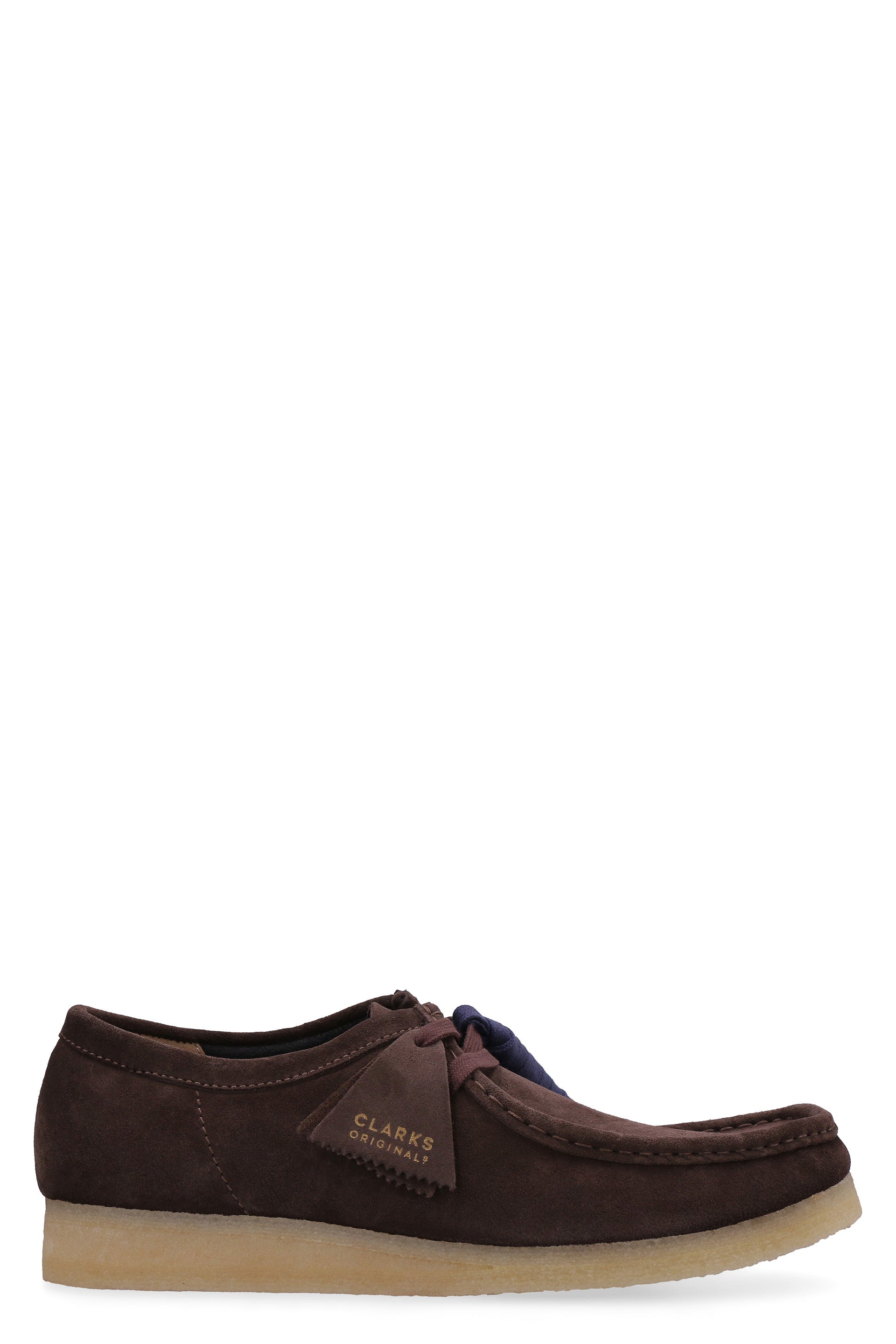 Wallabee suede lace-up shoes