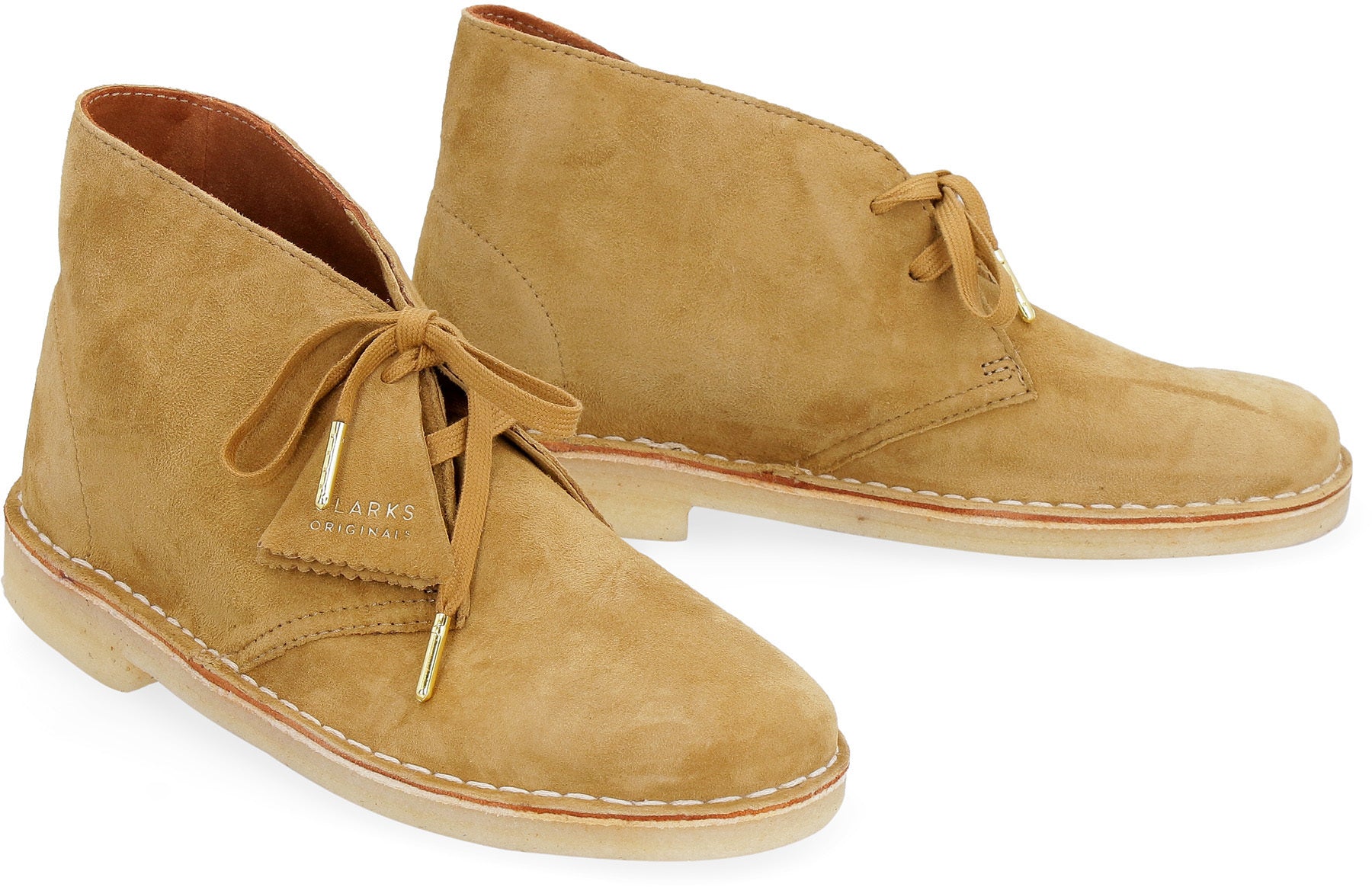 Suede desert boots