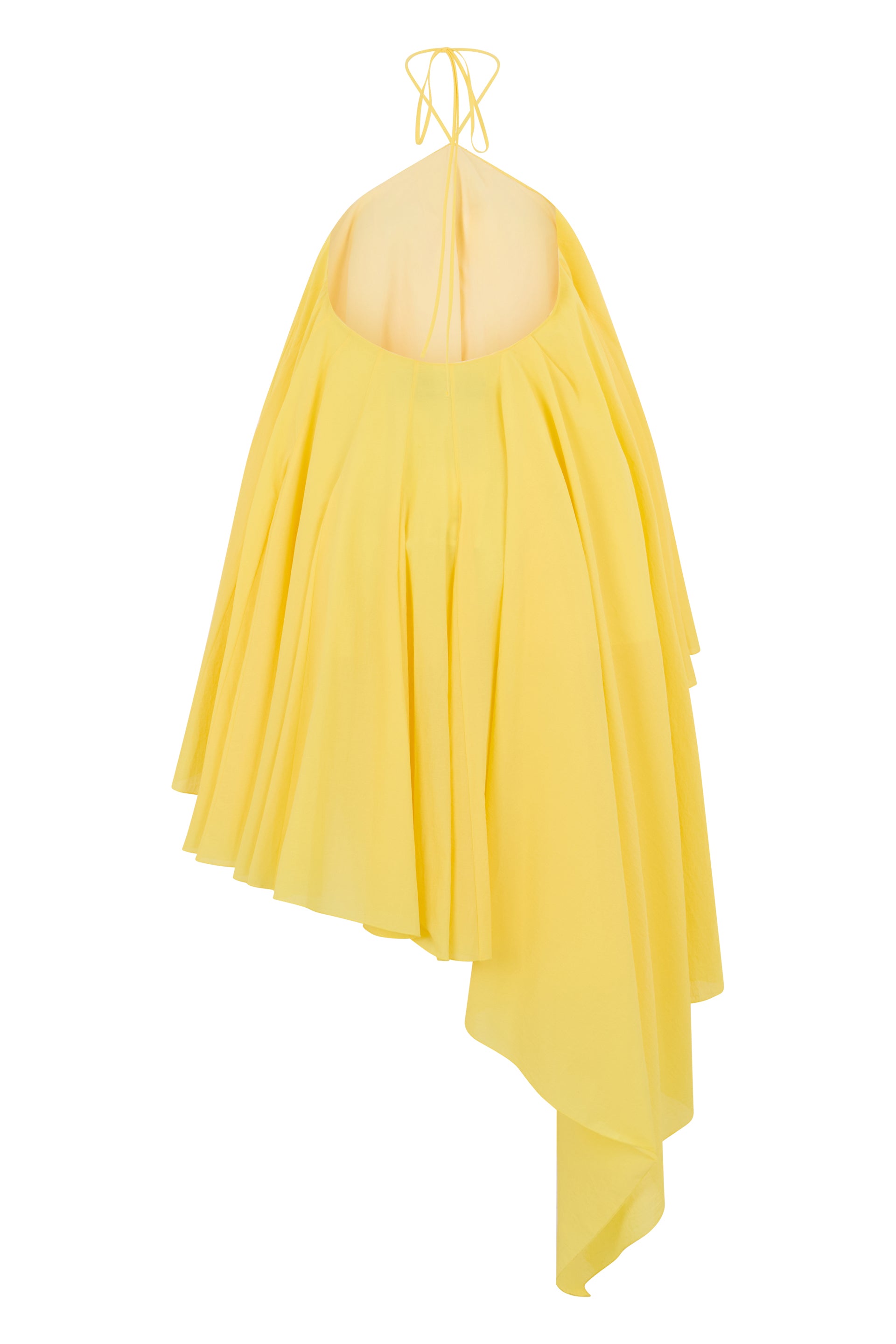 Mini asymmetric Triangle dress