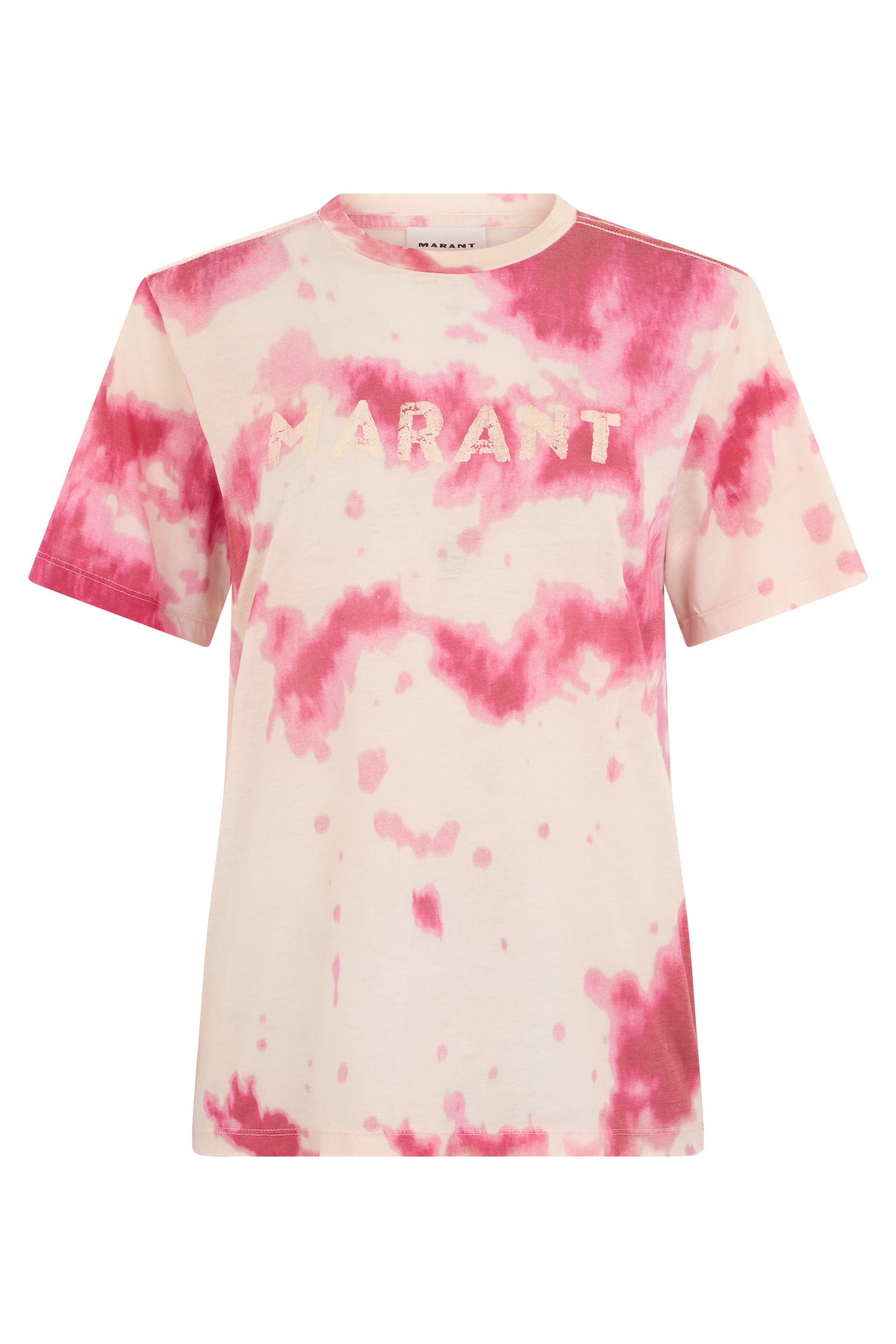 Tie-dye T-shirt with short sleeves