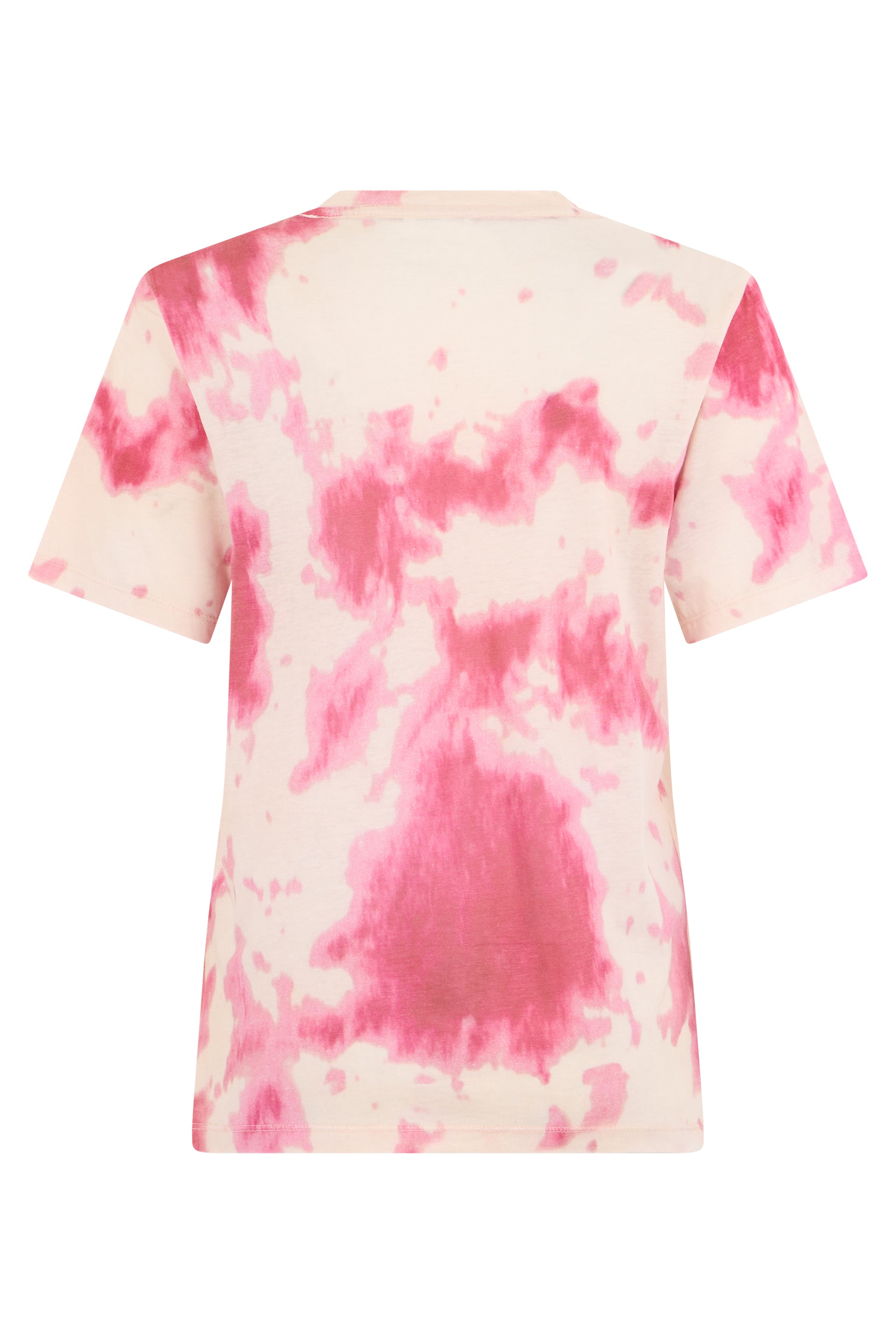 Tie-dye T-shirt with short sleeves