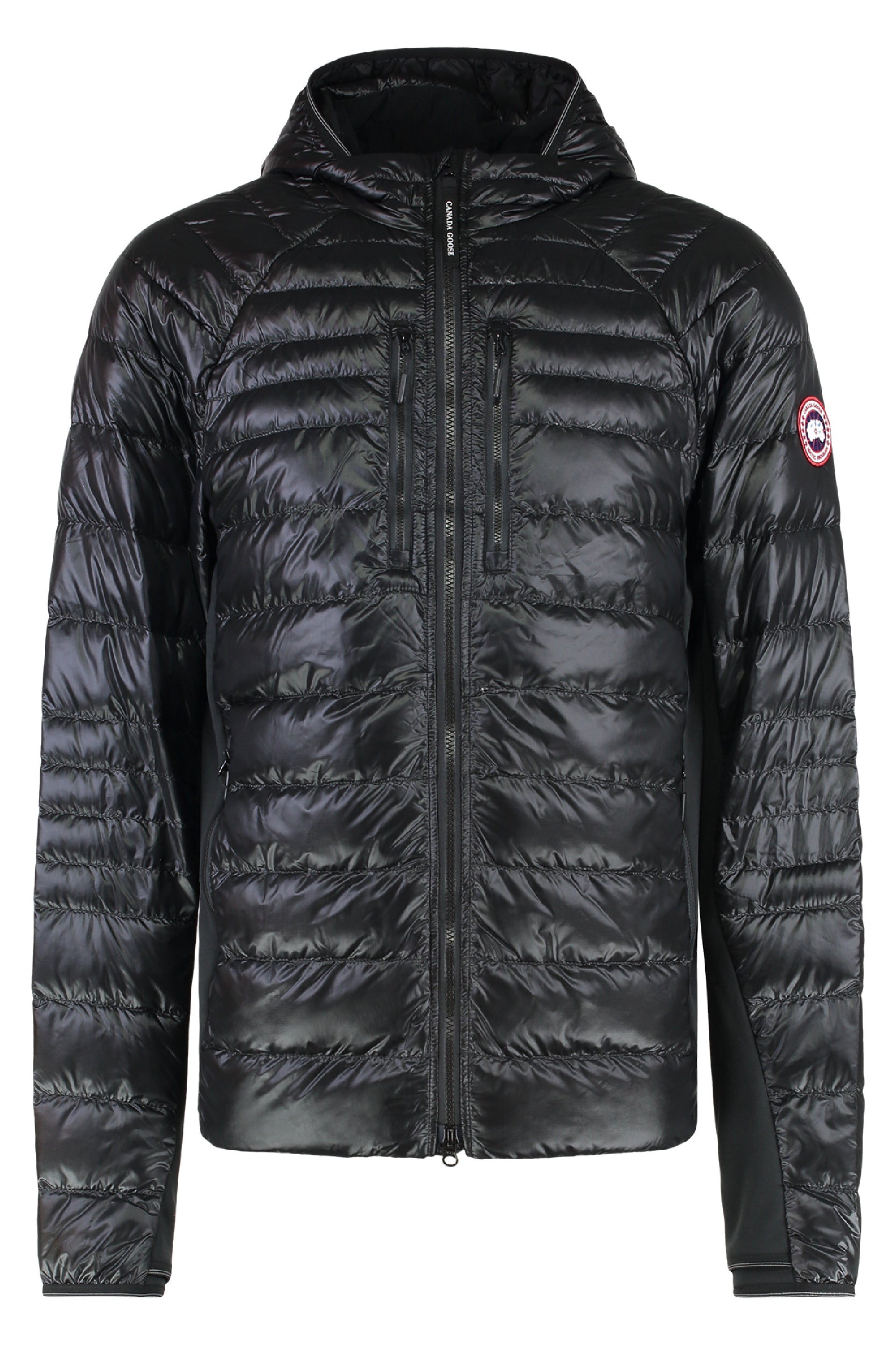Hybridge full zip down jacket