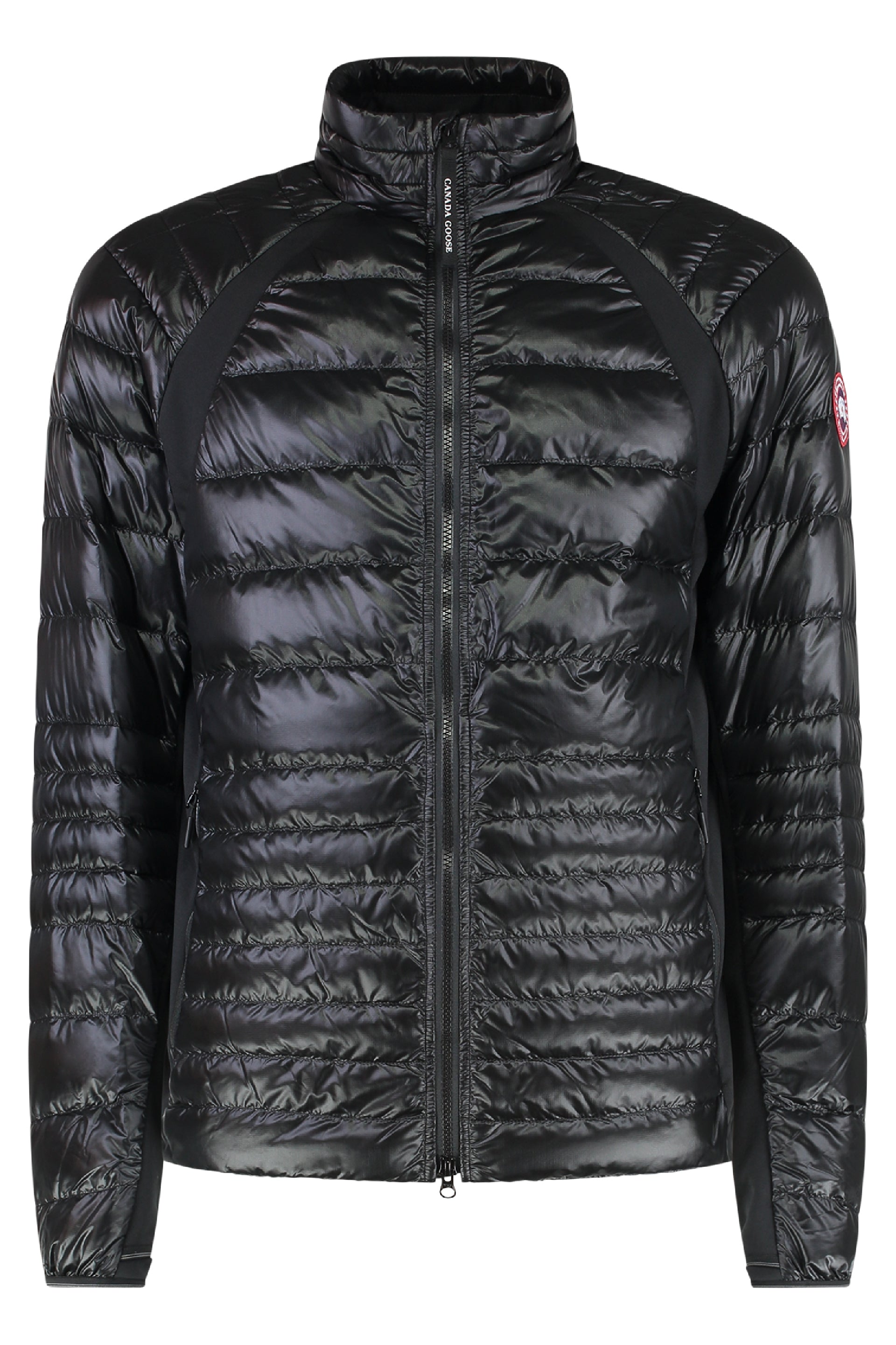 Hybridge full zip down jacket