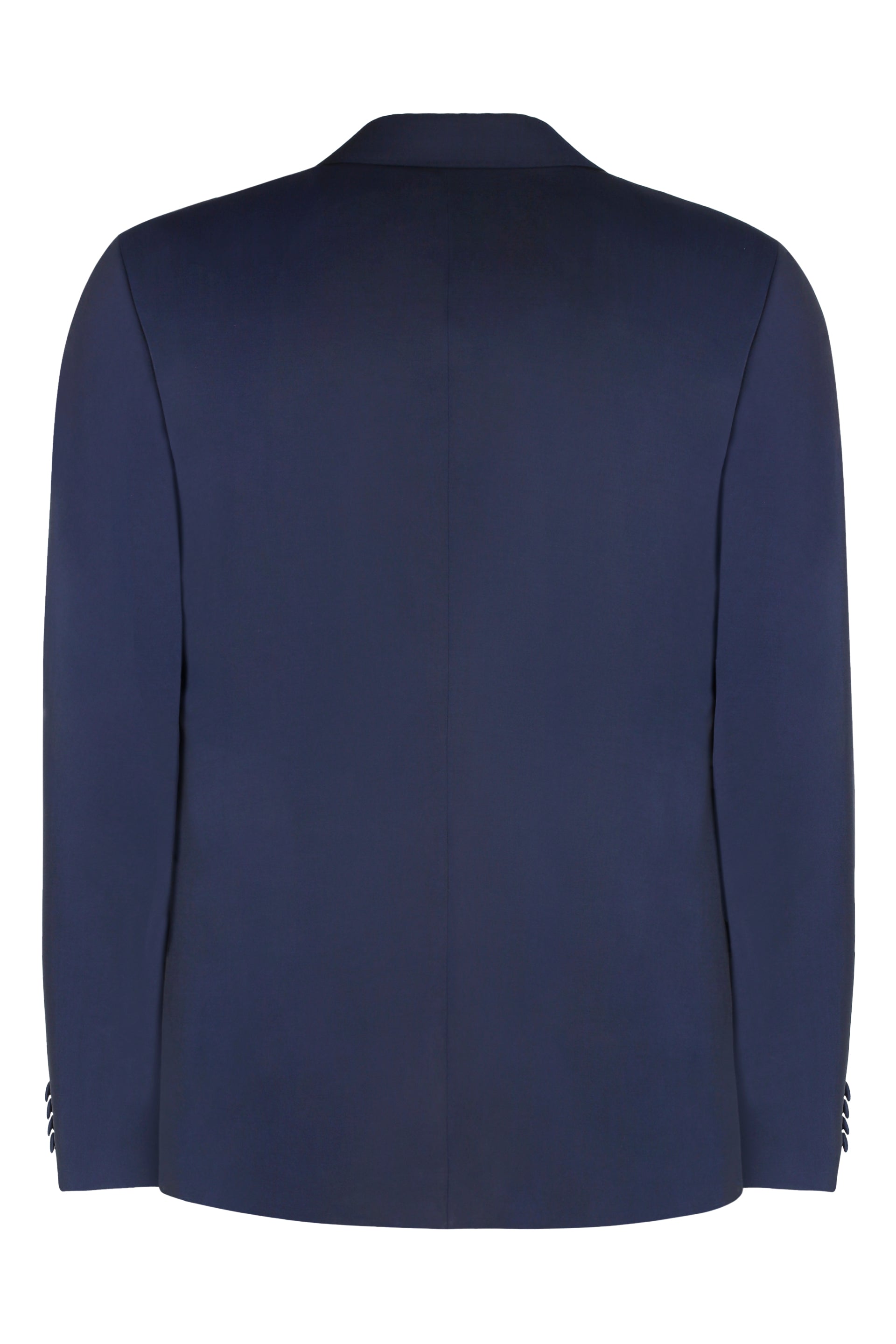 Wool blend two-piece suit