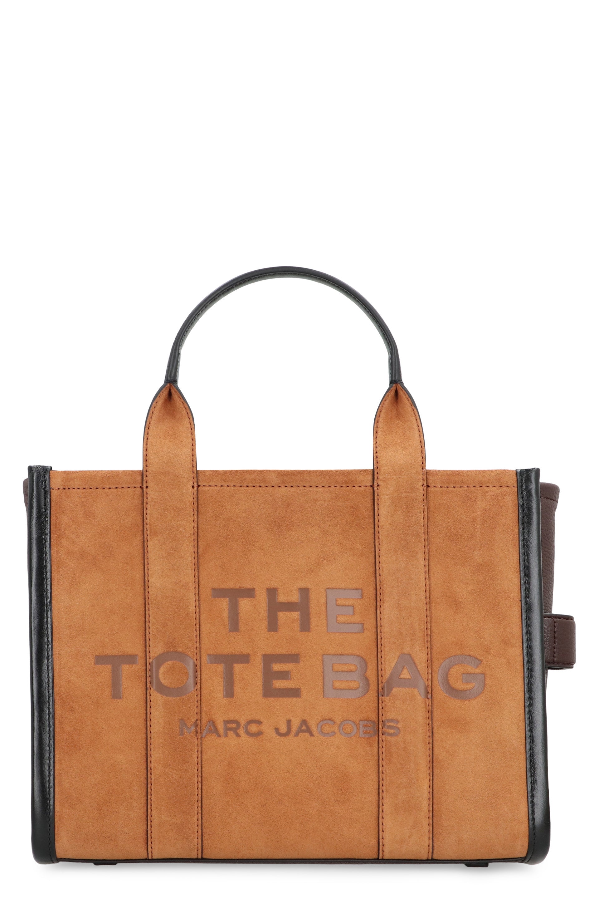 La borsa tote media in suede