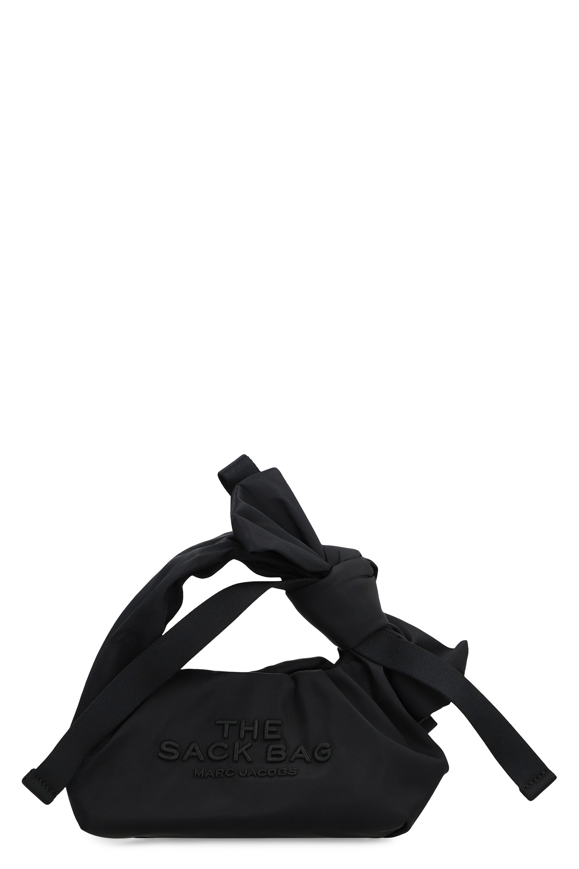 The bow nylon mini sack bag
