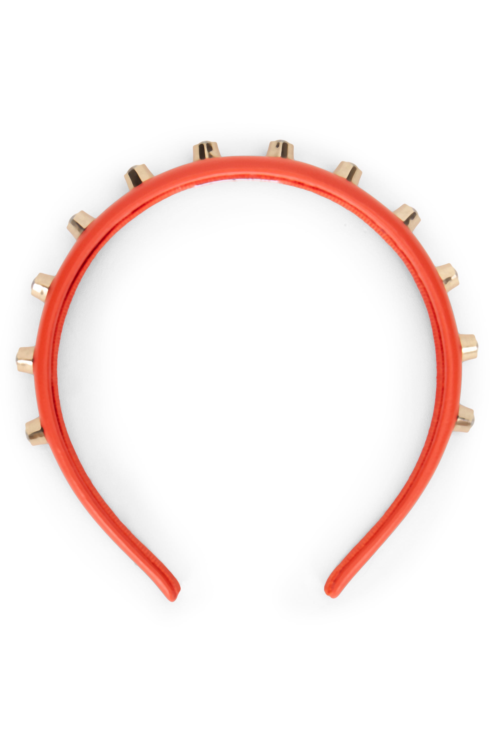 Elegant and versatile orange hairband