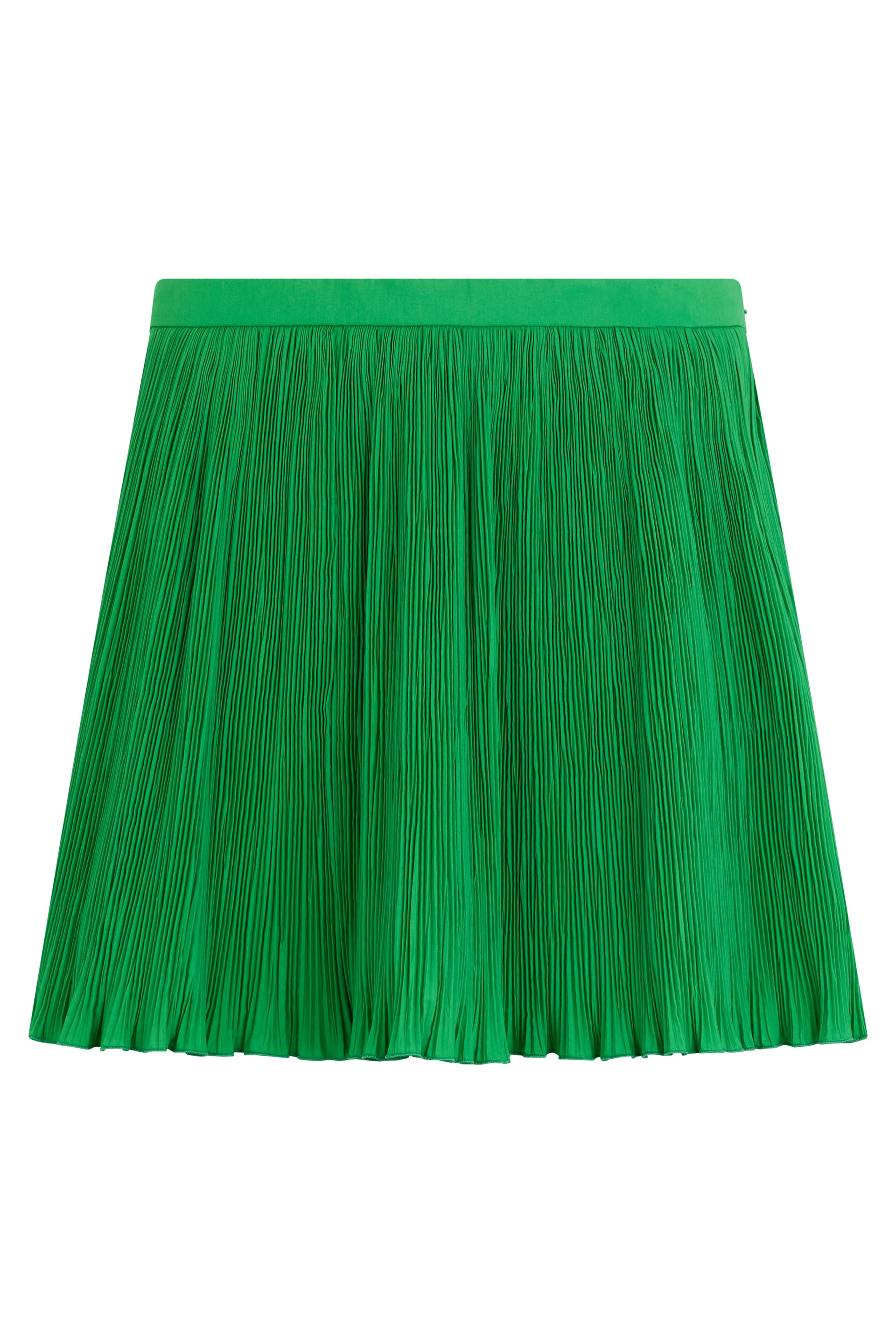 Green short versatile skirt for every occasion