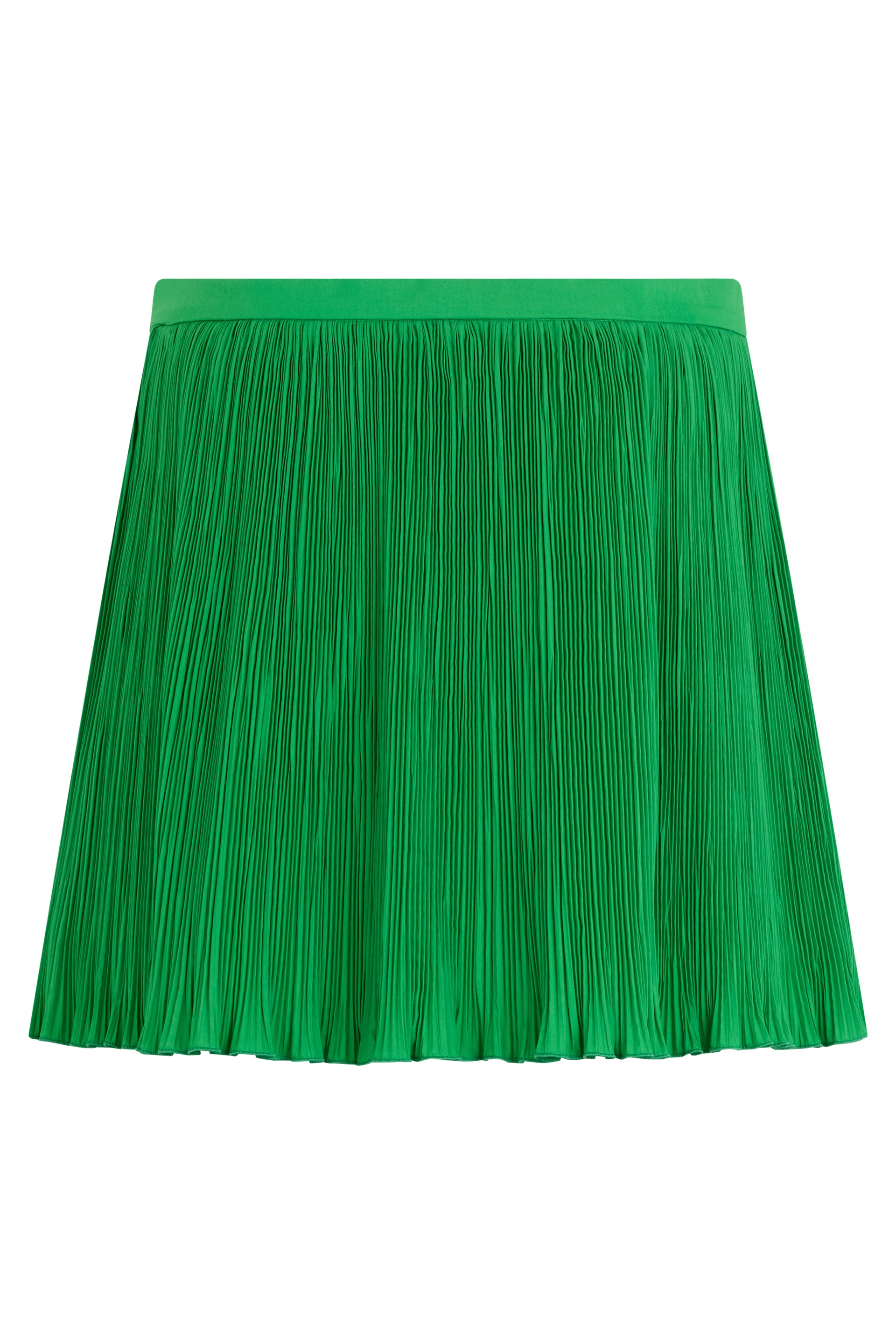 Green short versatile skirt for every occasion