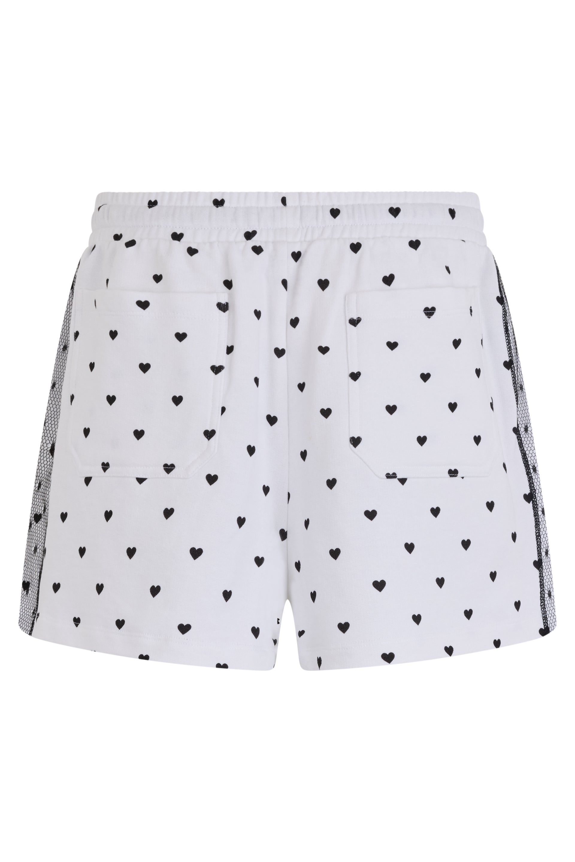 Sports pants with heart print, summer and versatile.