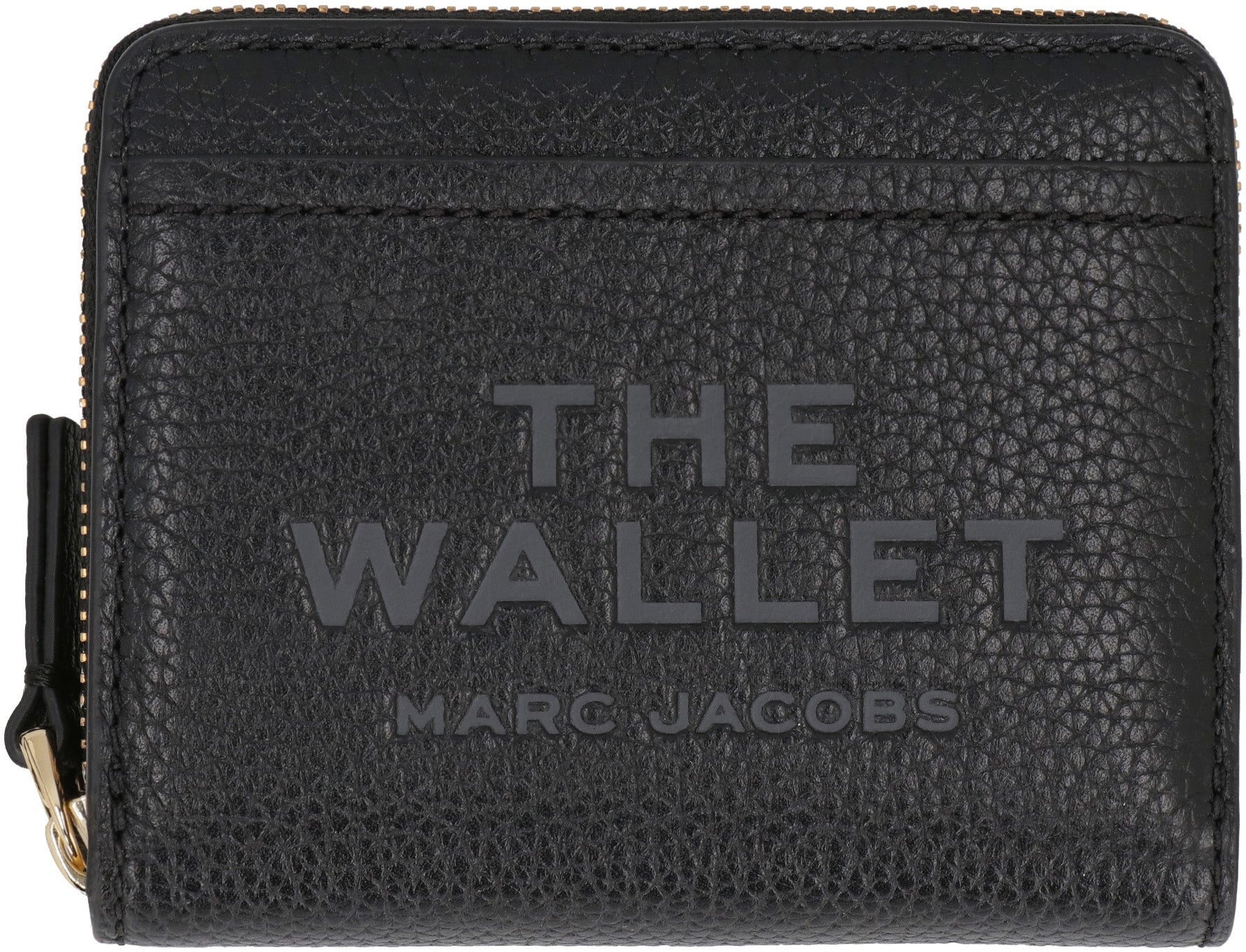 The mini compact wallet leather