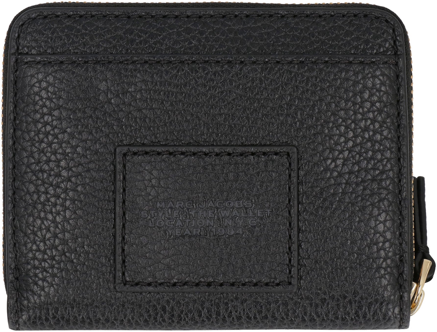 The mini compact wallet leather