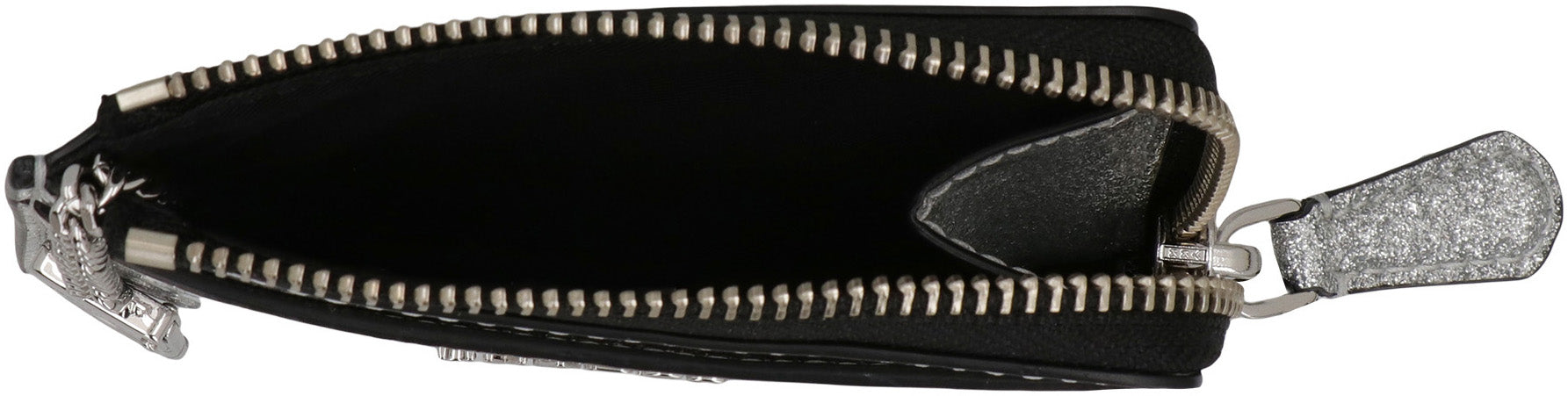 The Coated Glitter Everyday Top Zip Wallet