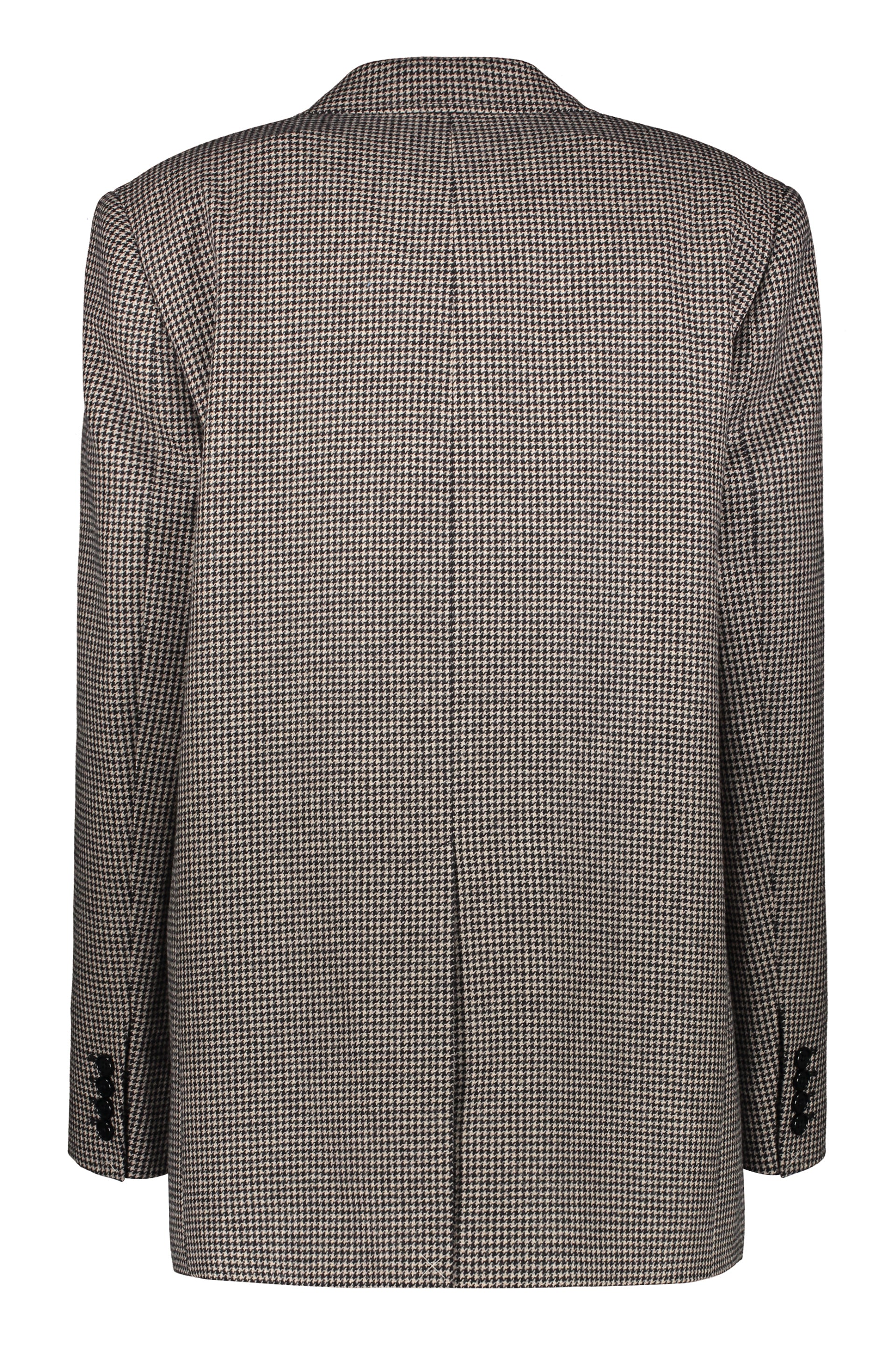 Wool single-breasted blazer