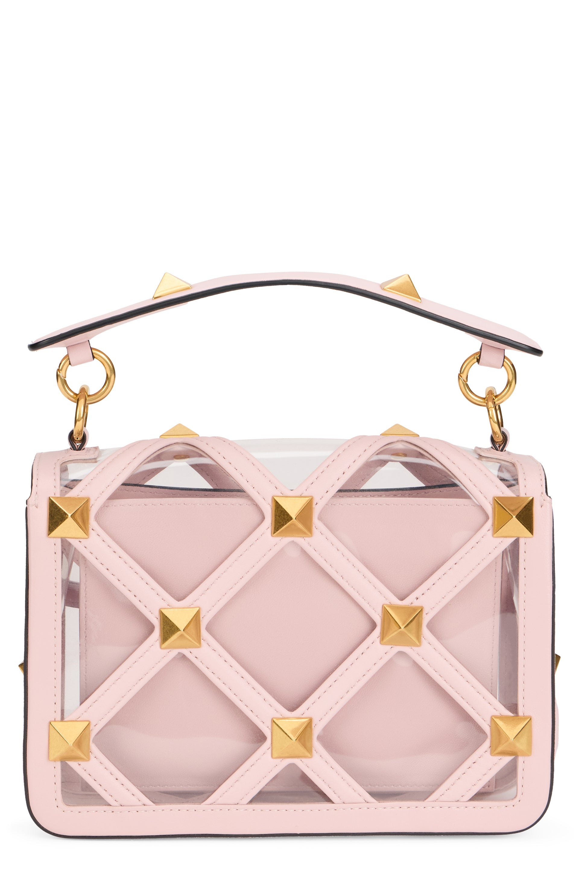 Roman Stud PVC handbag