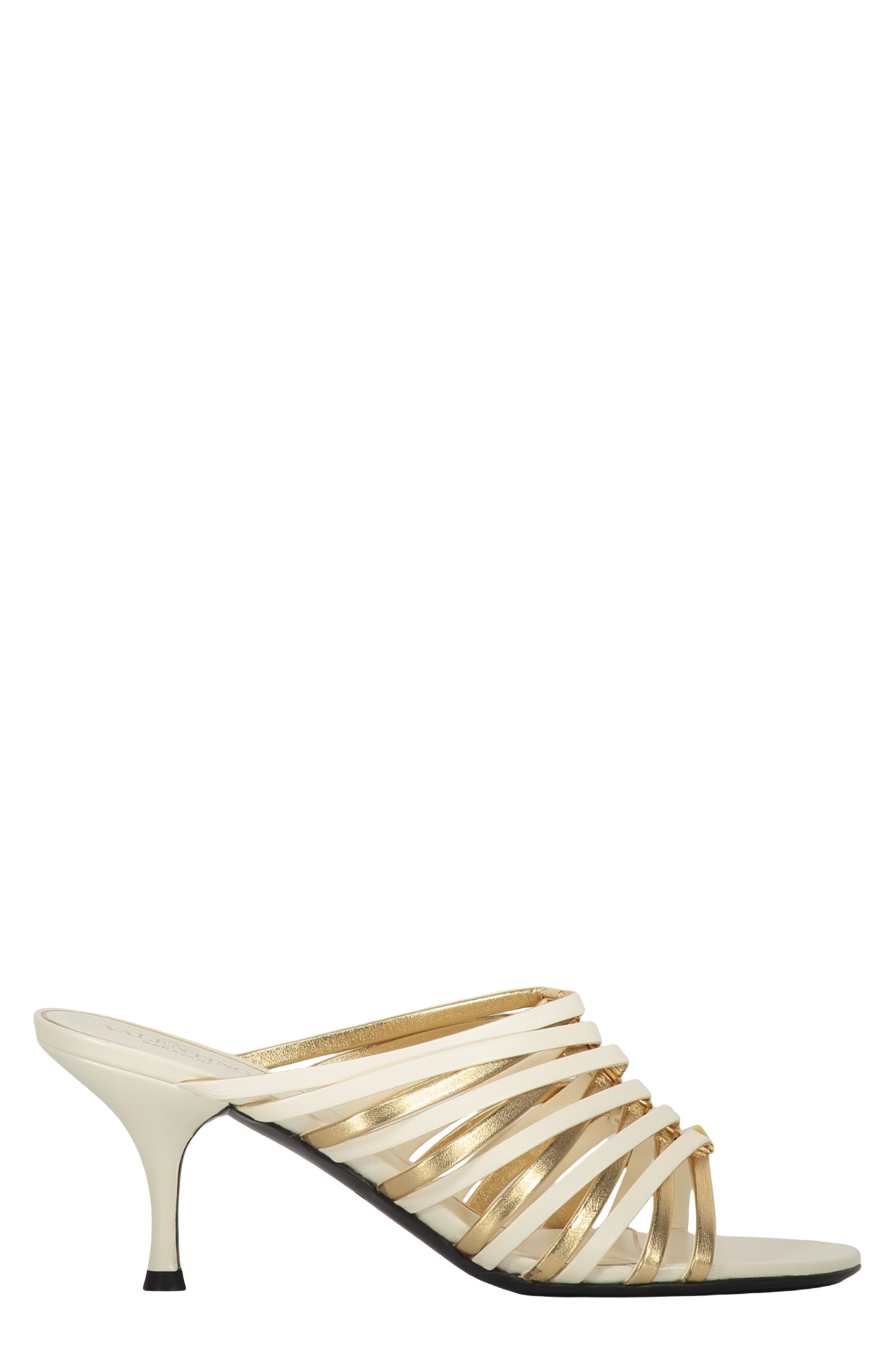 Leather mules