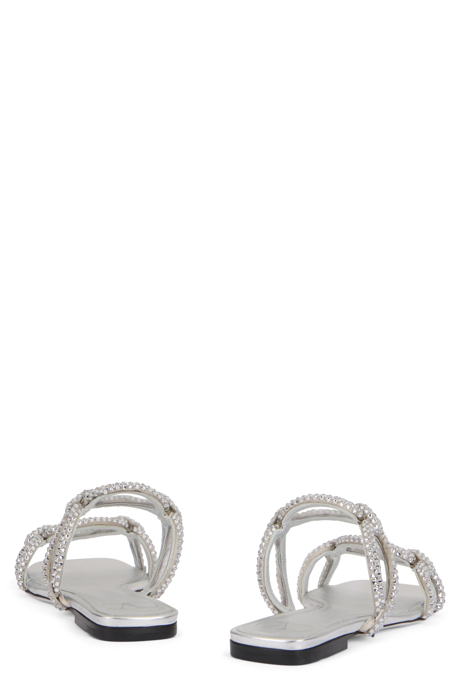 Leather slides with applications