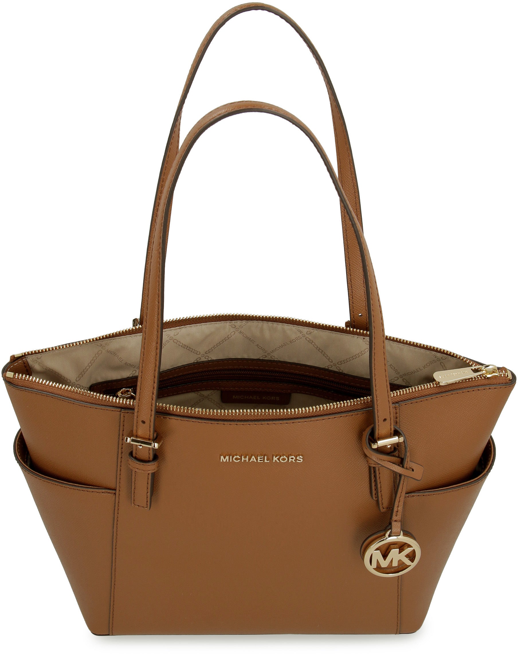 Jet Set saffiano leather tote