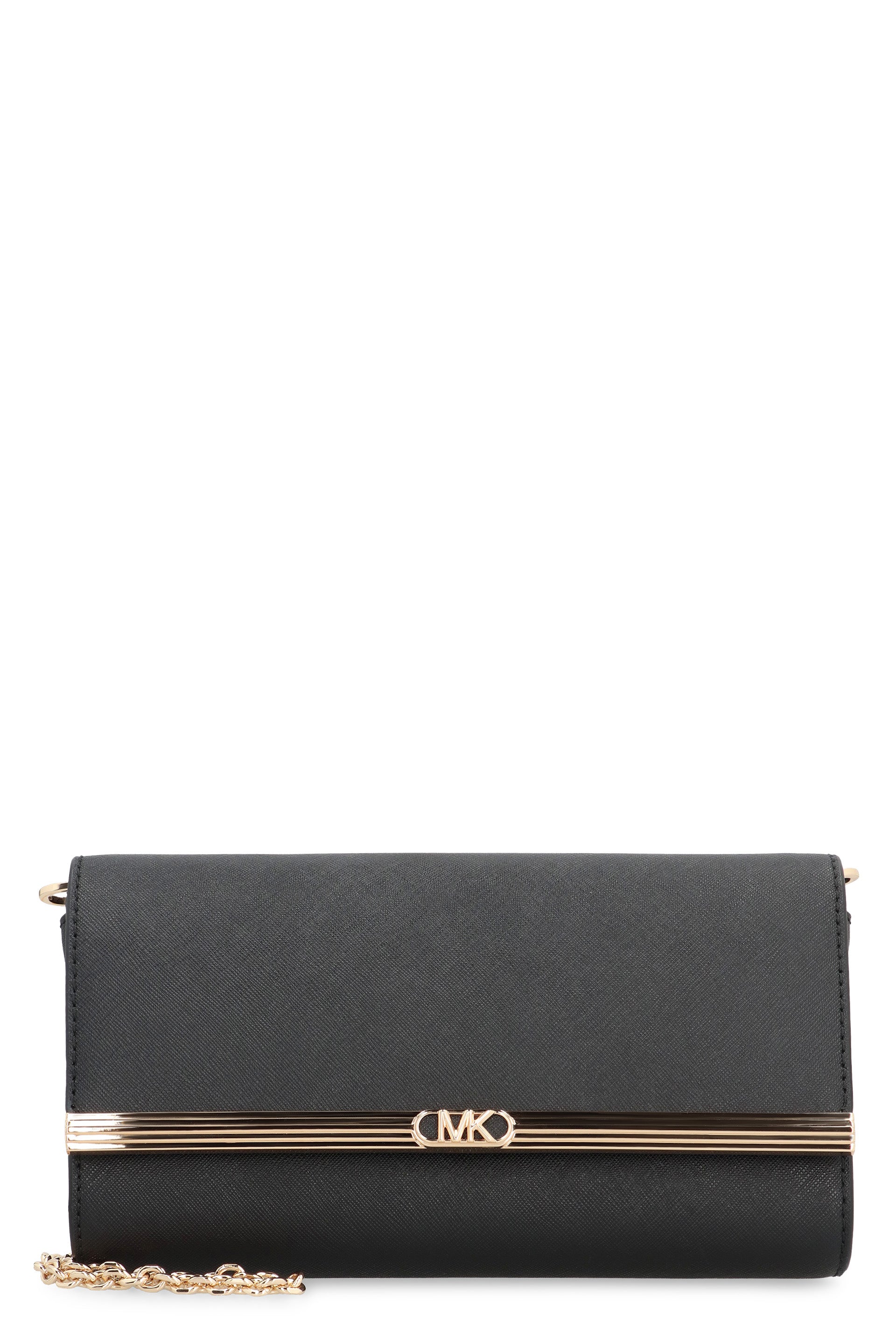 Mona grande Leather clutch