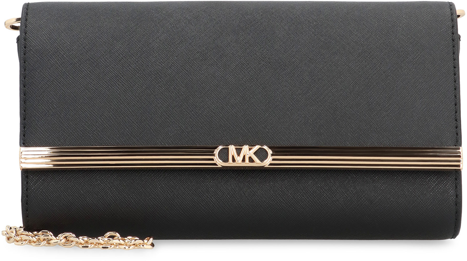 Mona grande Leather clutch