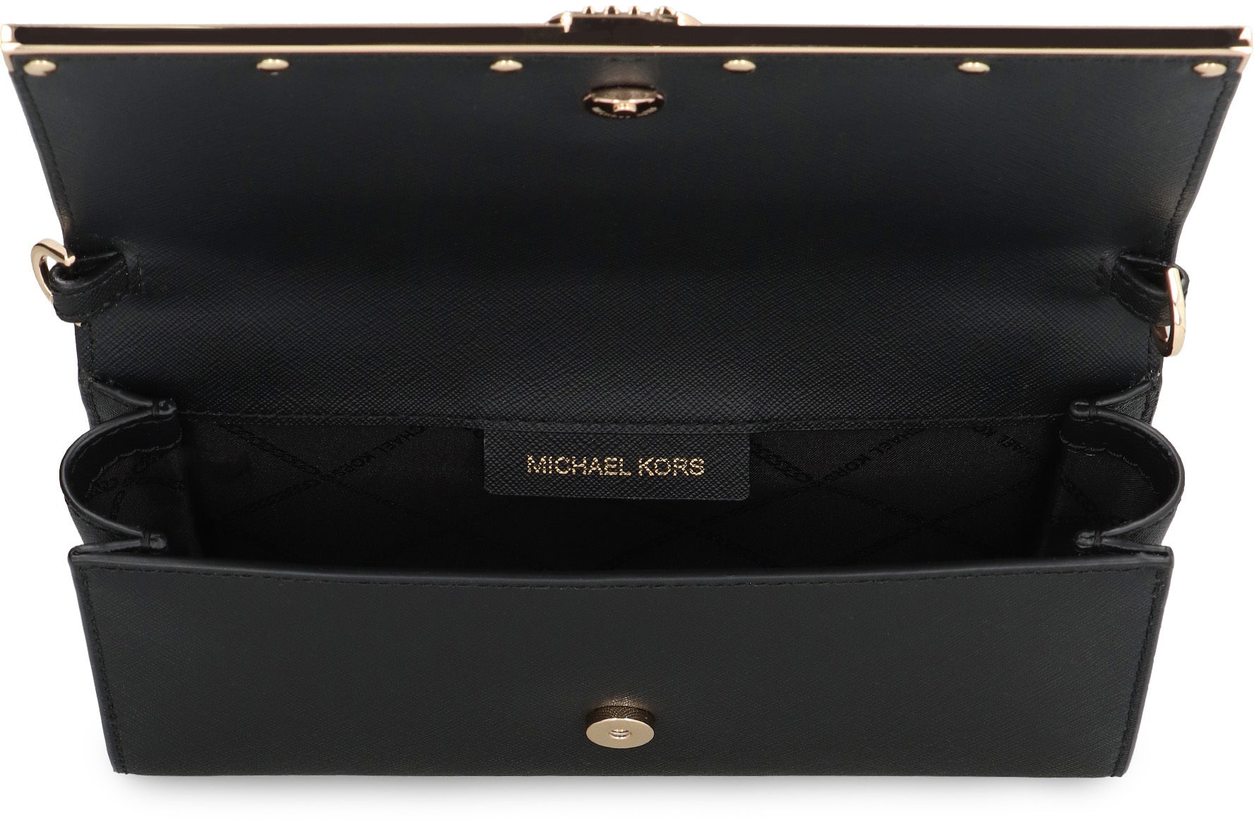 Mona grande Leather clutch