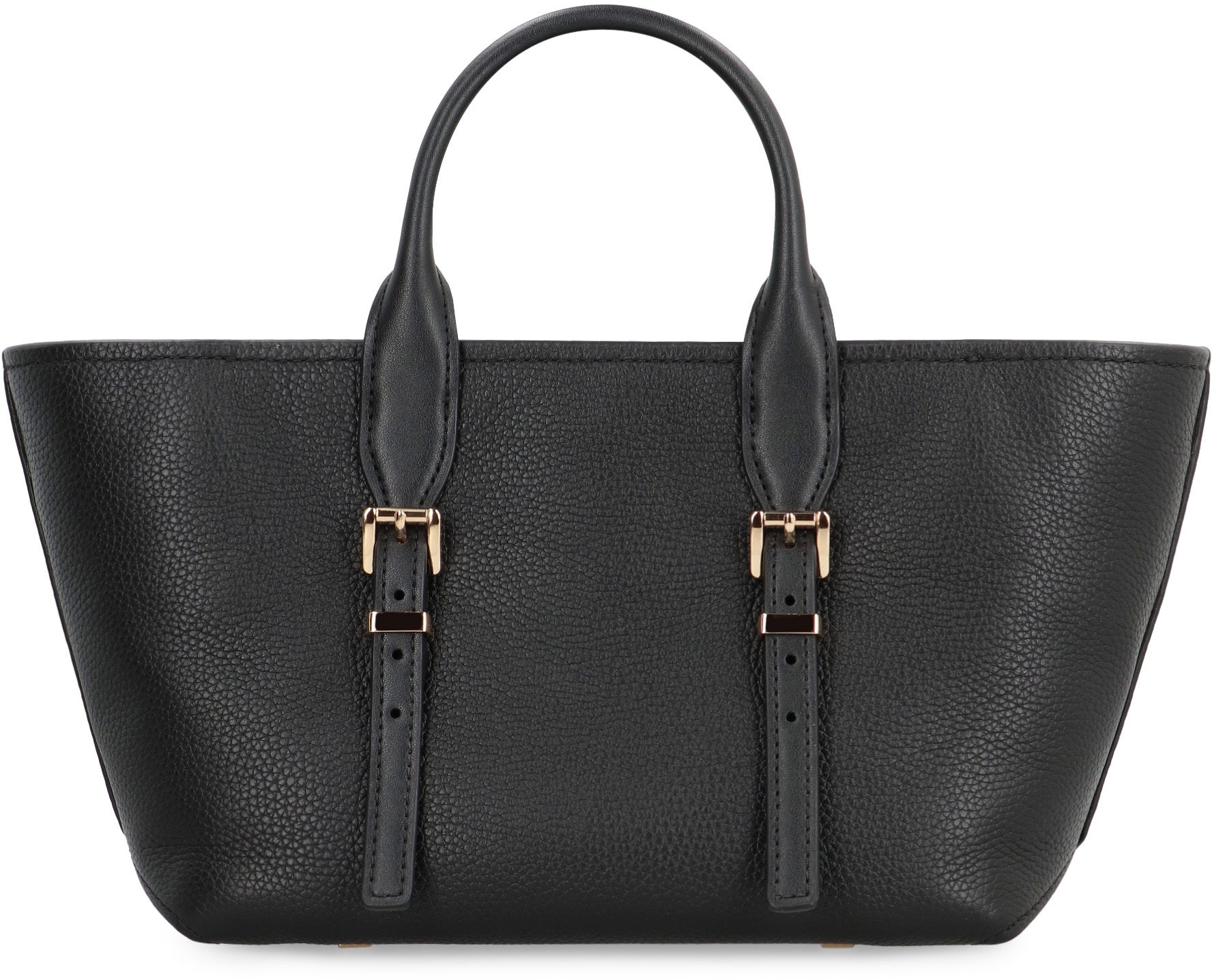 Moore pebbled leather handbag