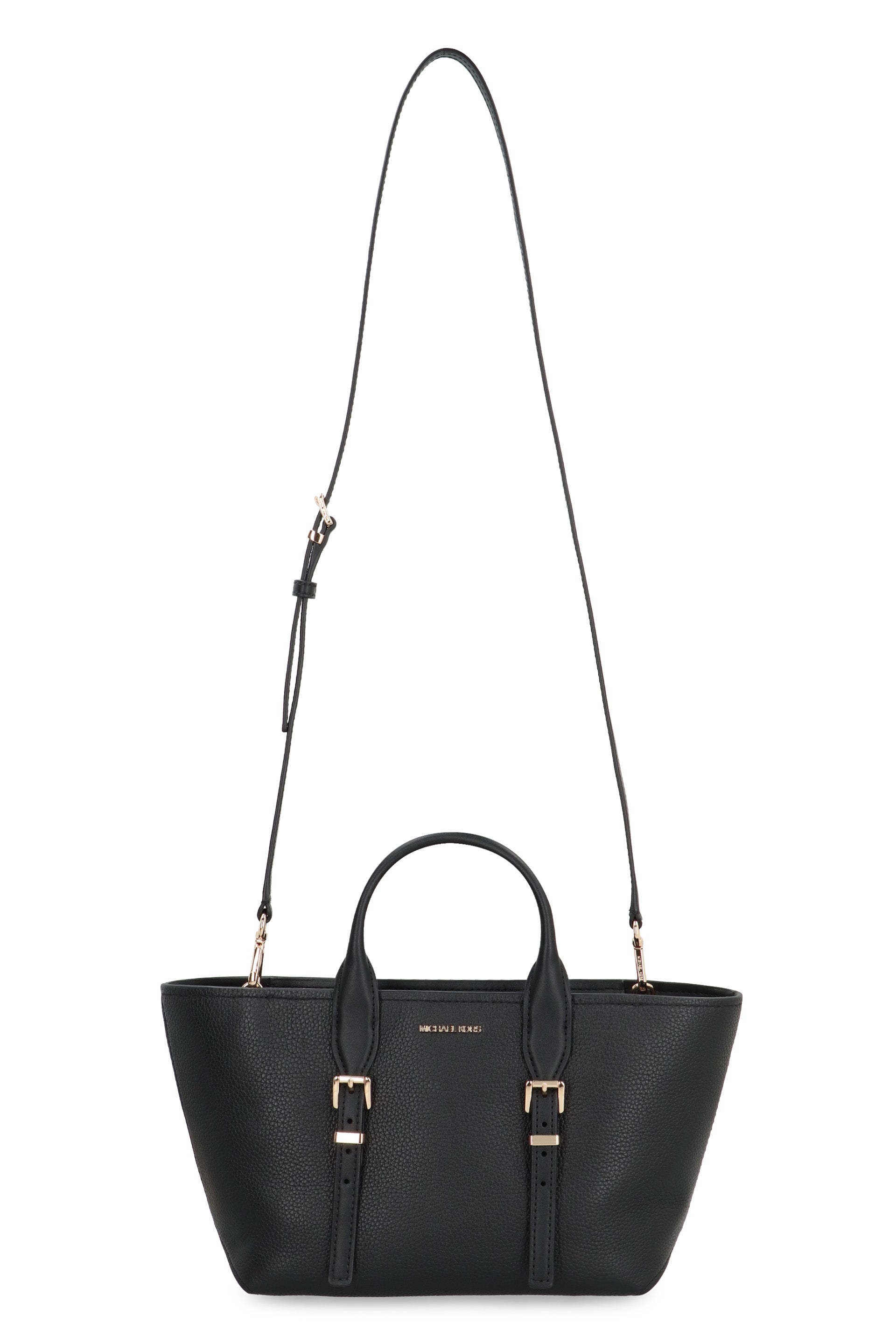 Moore pebbled leather handbag