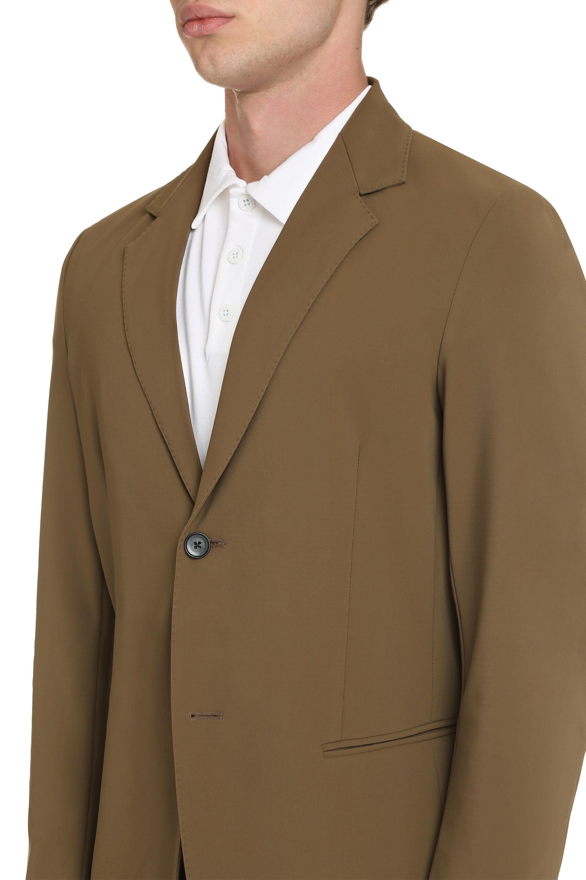 THE (Jacket) - Single-breasted two-button jacket