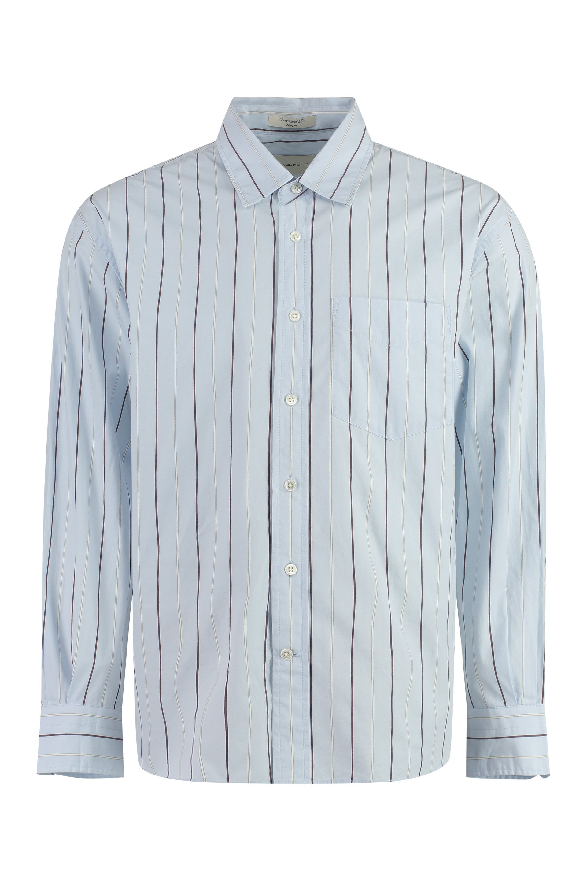 Cotton poplin shirt