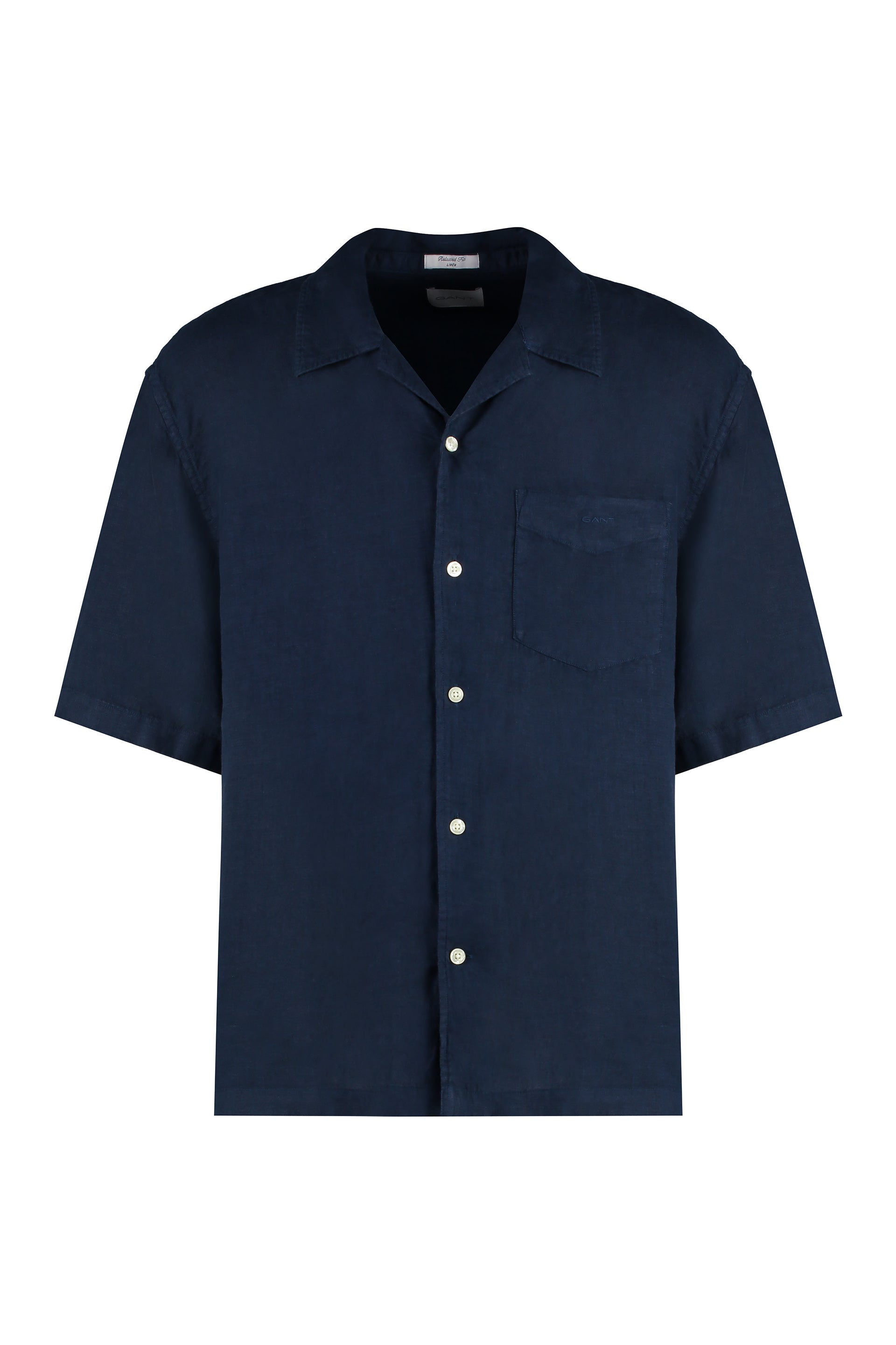 Short sleeve linen shirt