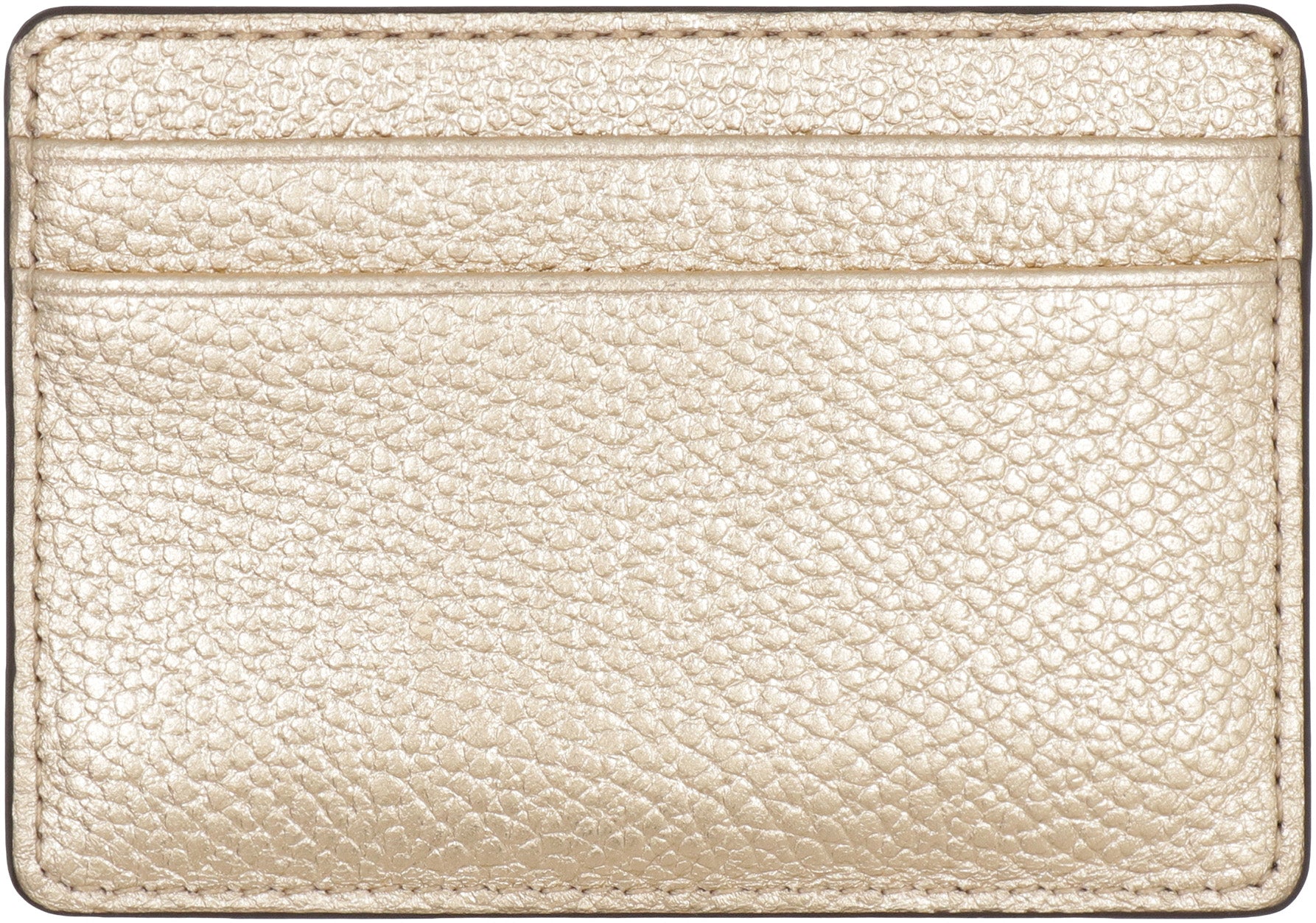 Jet Set Pebbled calfskin card holder